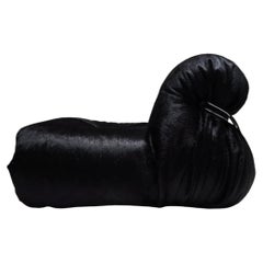 Soriana Lounge Chair in black pony skin, Afra & Tobia Scarpa, Cassina, 1970s