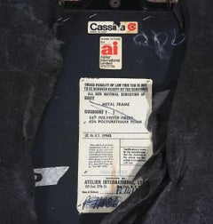 Silla y Otomana Soriana de Afra & Tobia Scarpa para Cassina, 1969