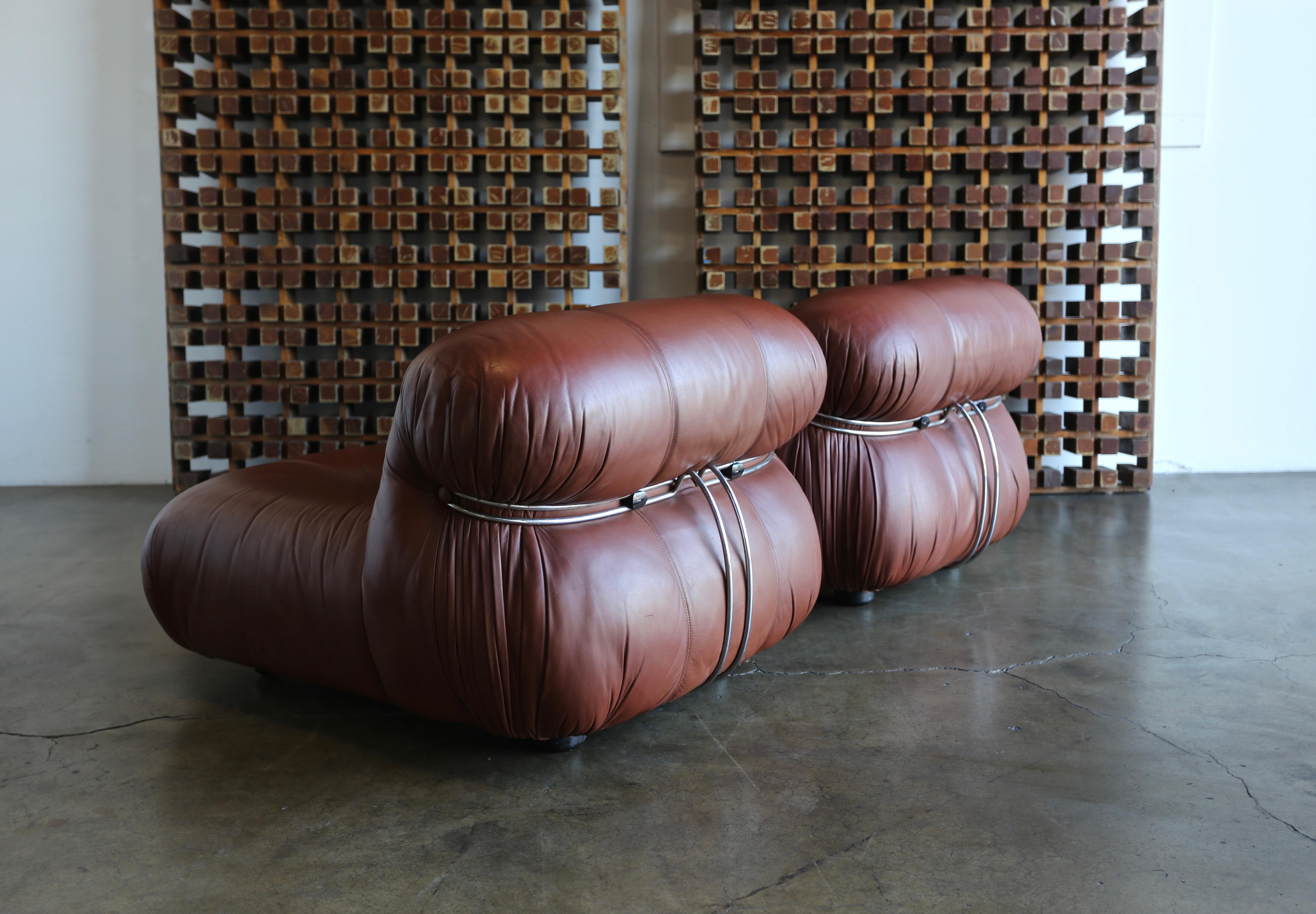 Soriana Lounge Chairs by Afra & Tobia Scarpa for Cassina 4