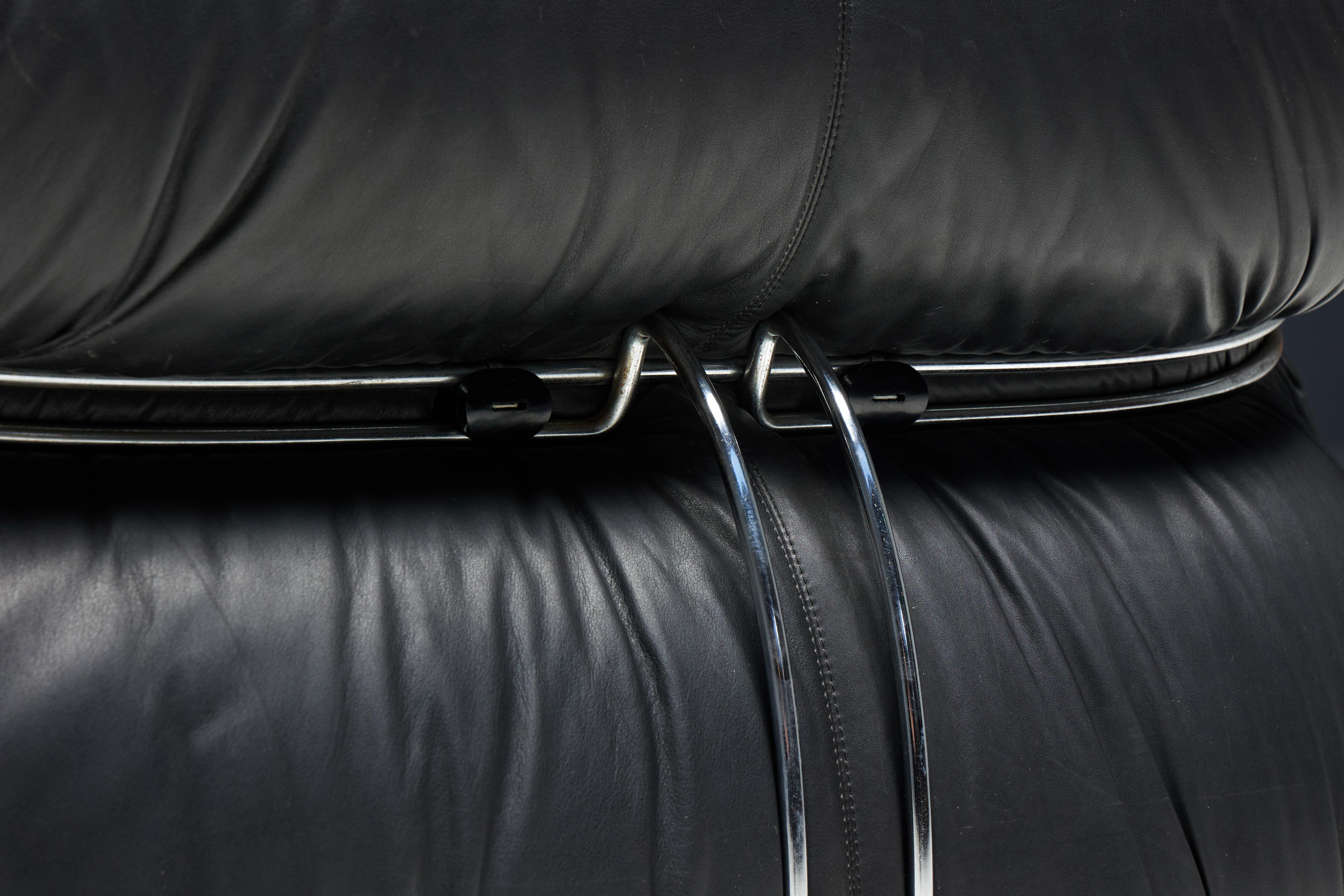 Soriana Lounge Chairs by Afra & Tobia Scarpa for Cassina, Italy, 1970s For Sale 10