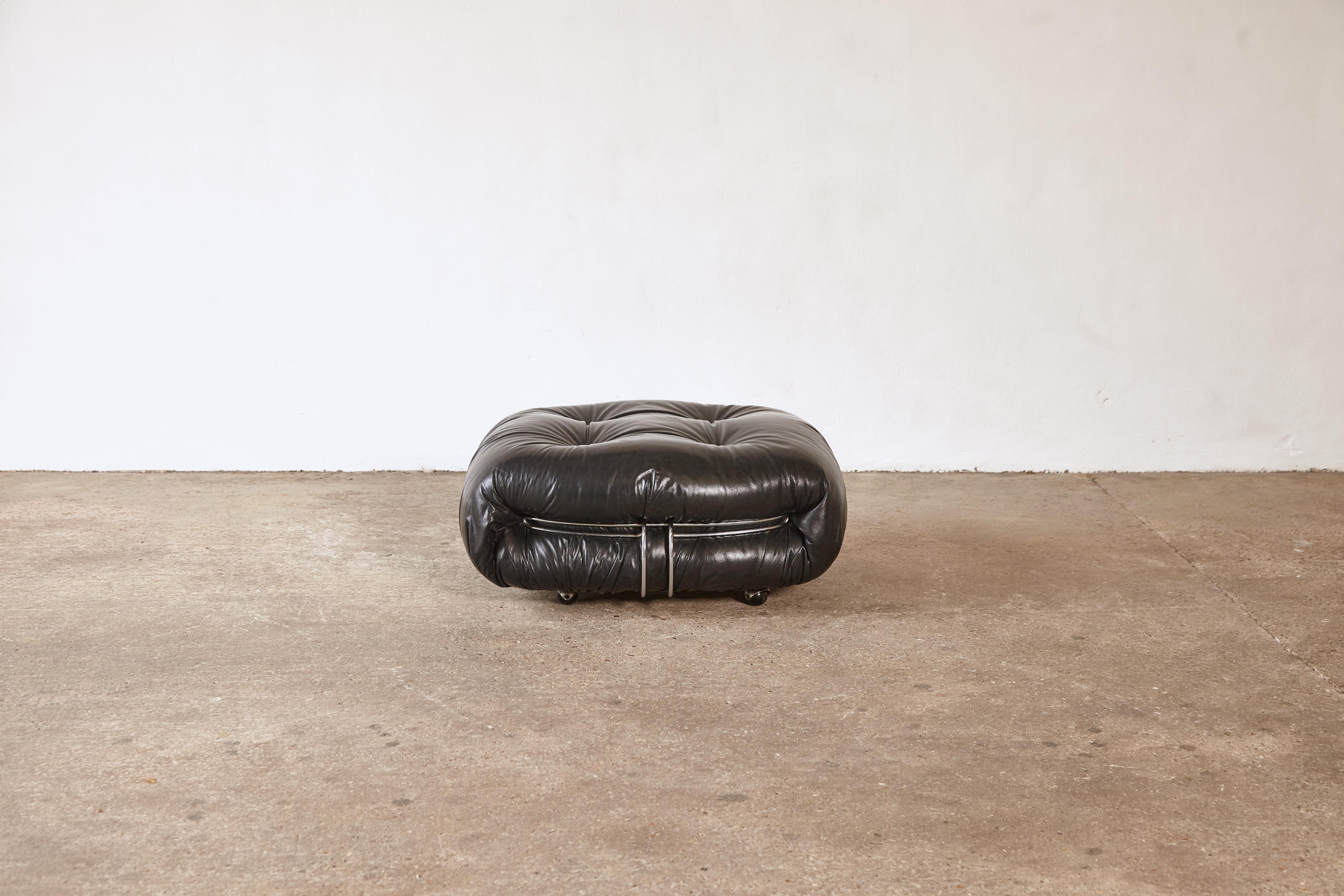 Soriana Ottoman by Afra & Tobia Scarpa for Cassina, Italy, 1970s In Good Condition In LEWES, GB