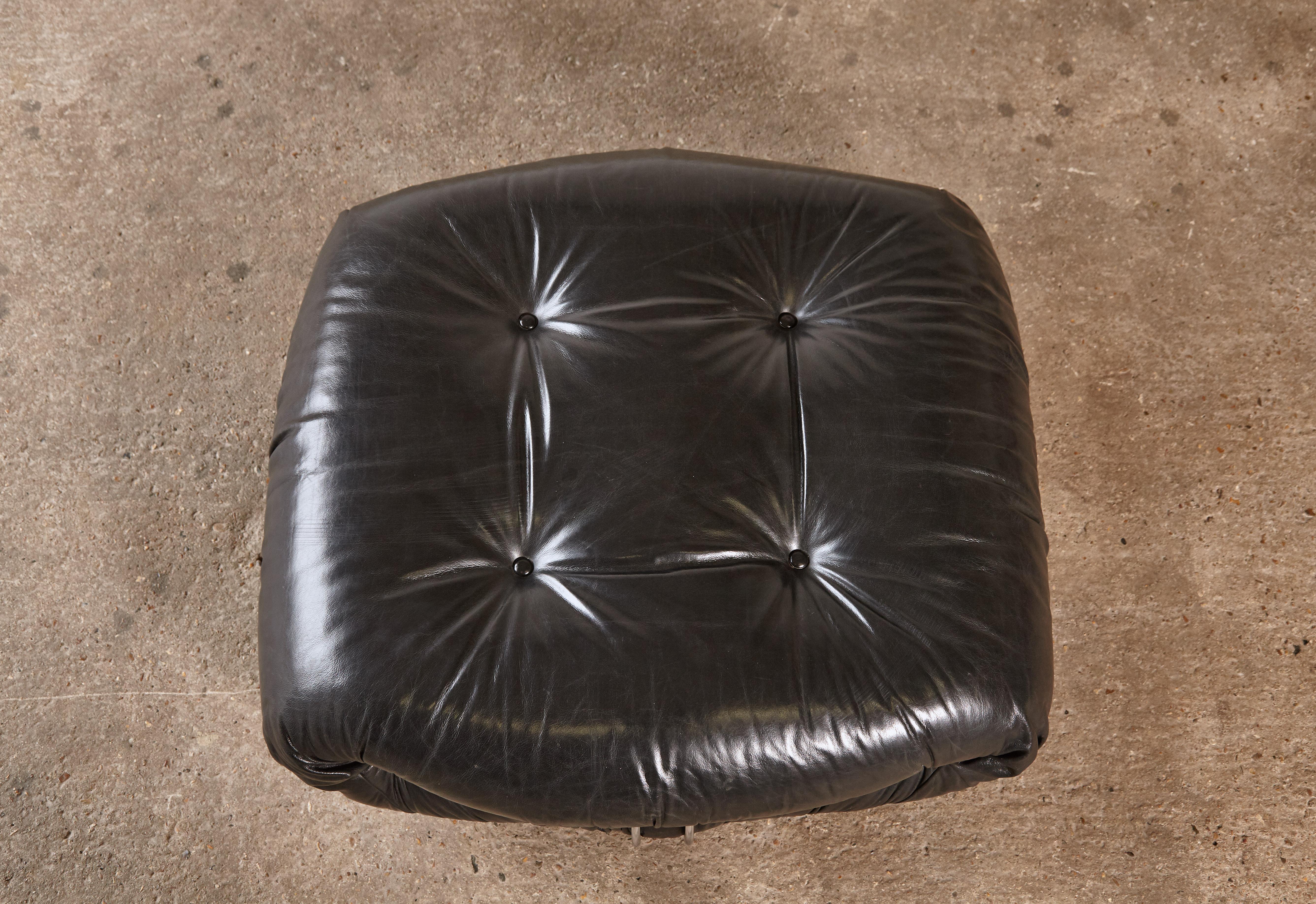 Soriana Ottoman by Afra & Tobia Scarpa for Cassina, Italy, 1970s 2