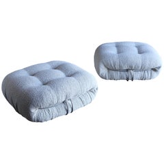 Soriana Ottomans by Afra & Tobia Scarpa for Cassina