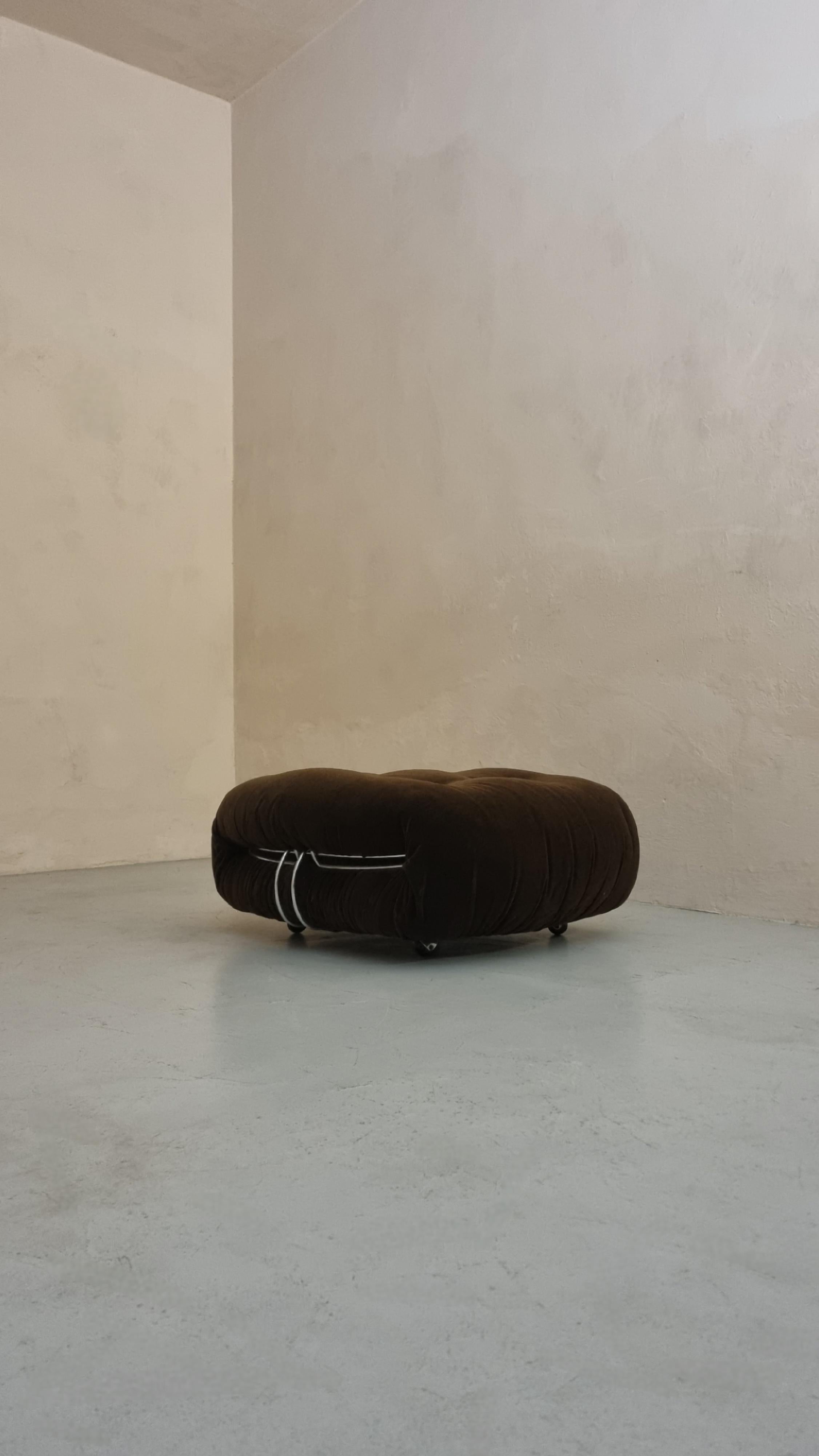 Mid-Century Modern Pouf Soriana conçu par  Afra et Tobia Scarpa pour Cassina 1969 en vente