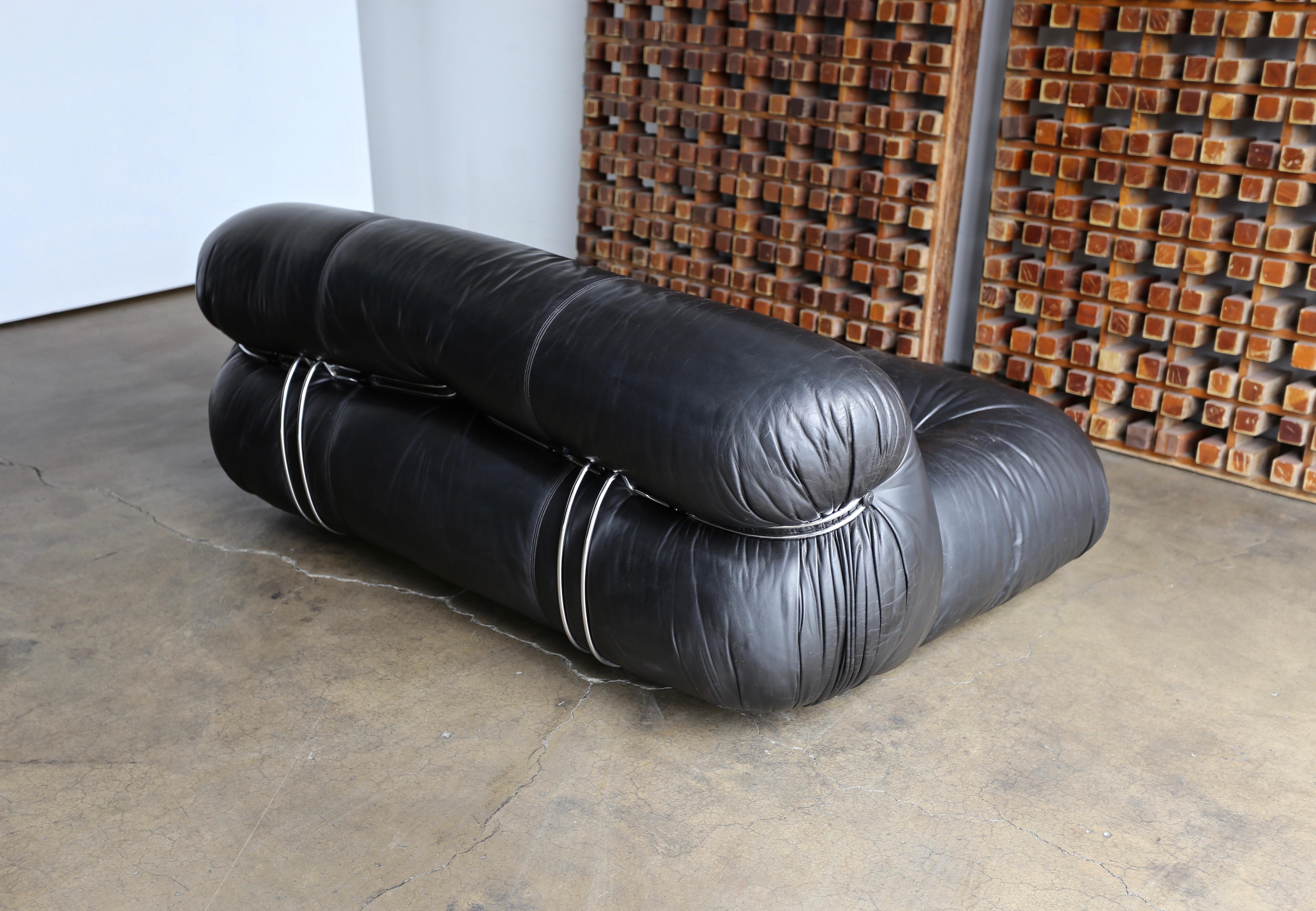 Soriana Settee by Afra & Tobia Scarpa for Cassina 2