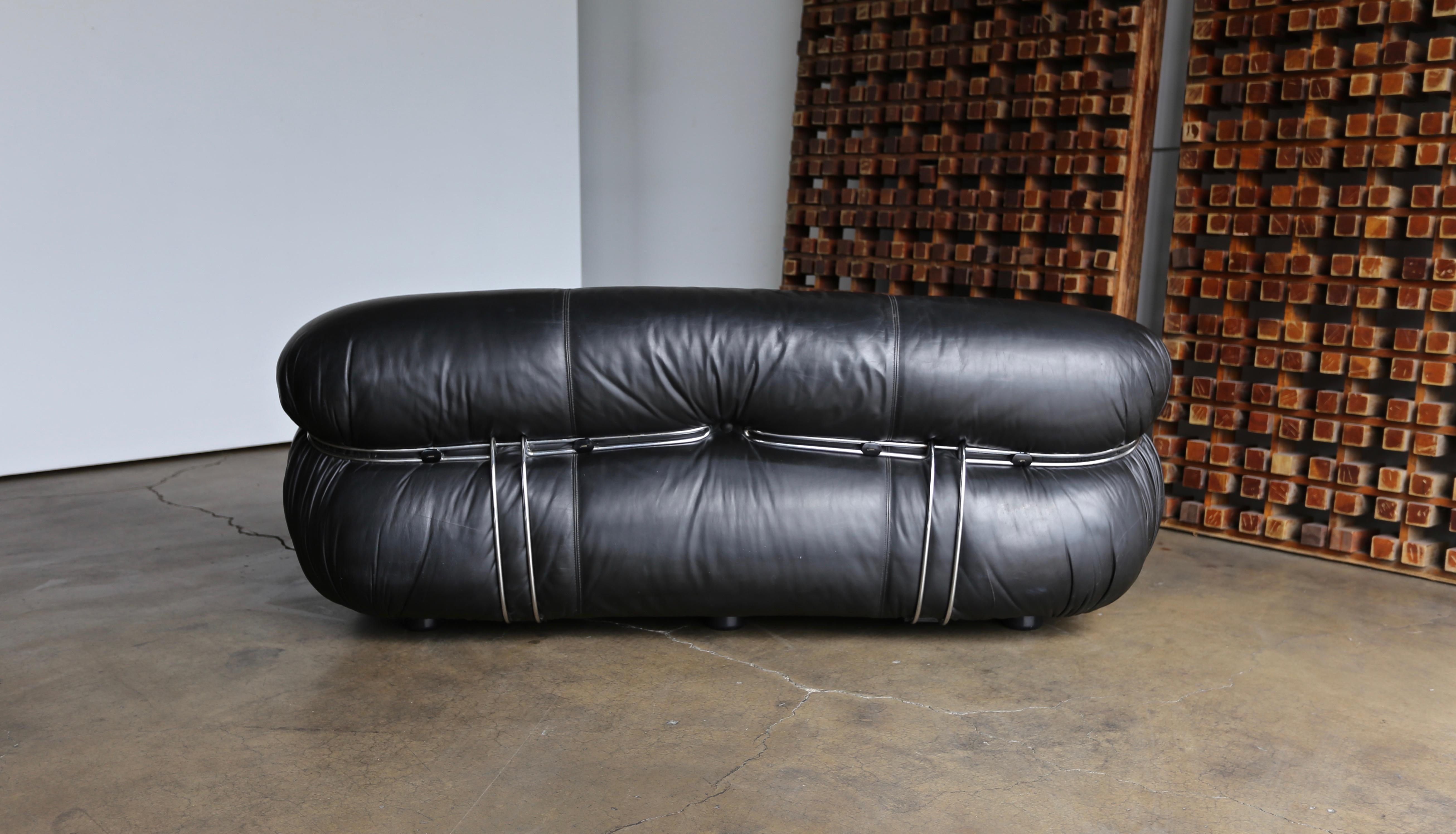 Soriana Settee by Afra & Tobia Scarpa for Cassina 3
