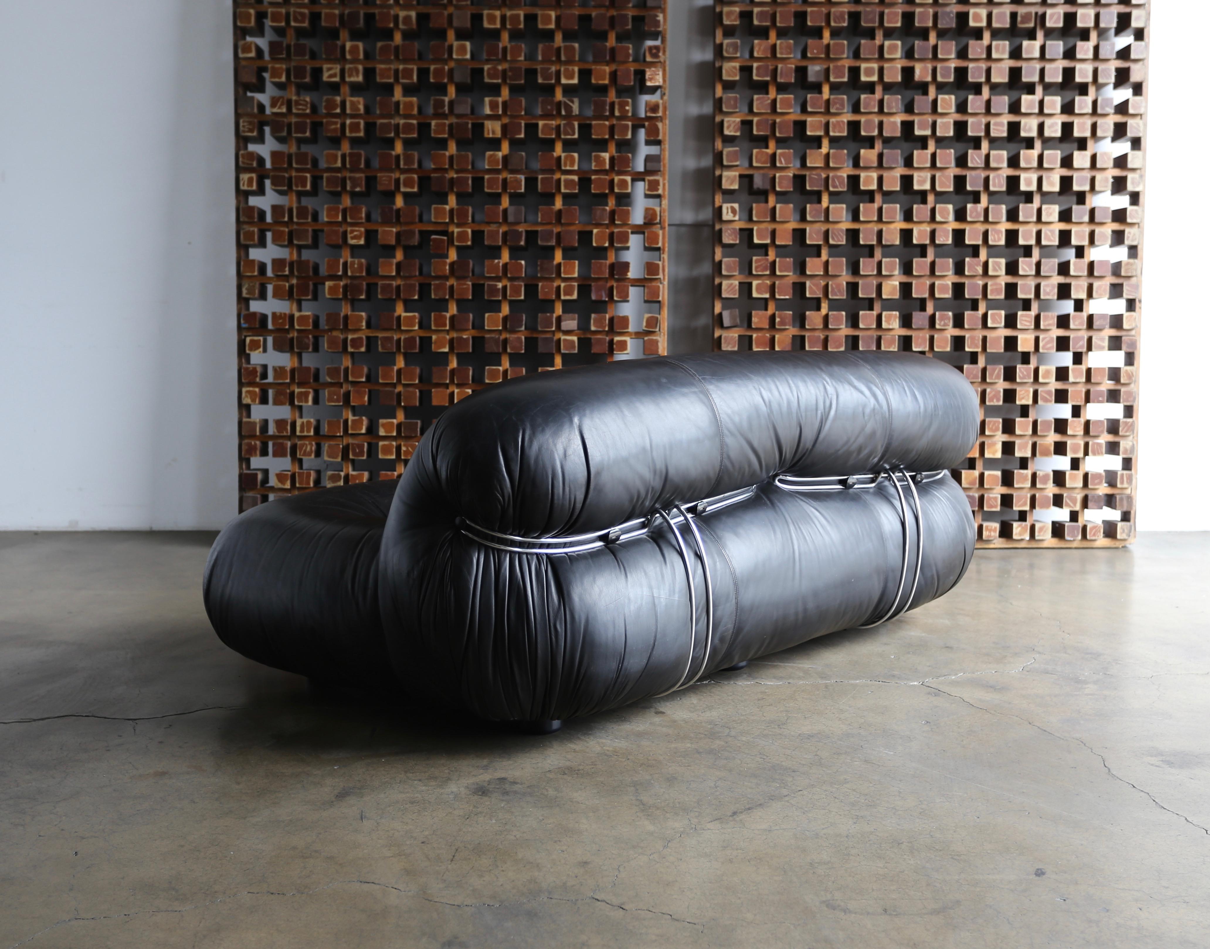 Soriana Settee by Afra & Tobia Scarpa for Cassina 4