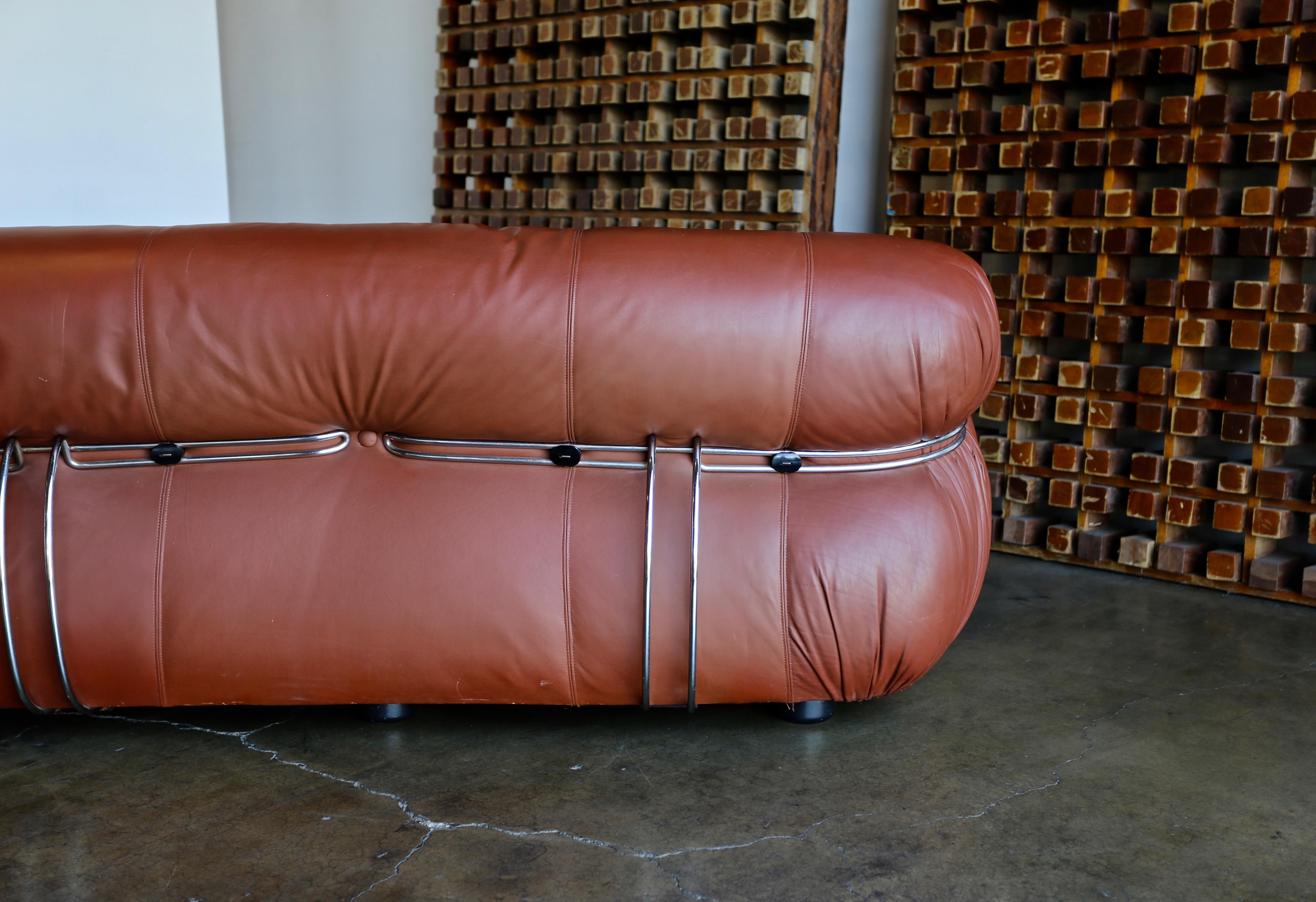 Soriana Settee by Afra & Tobia Scarpa for Cassina 8