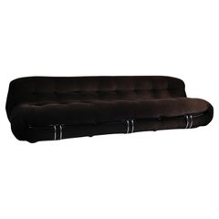 Soriana Sofa, 3 Sitze, Afra und Tobia Scarpa, Cassina, um 1970