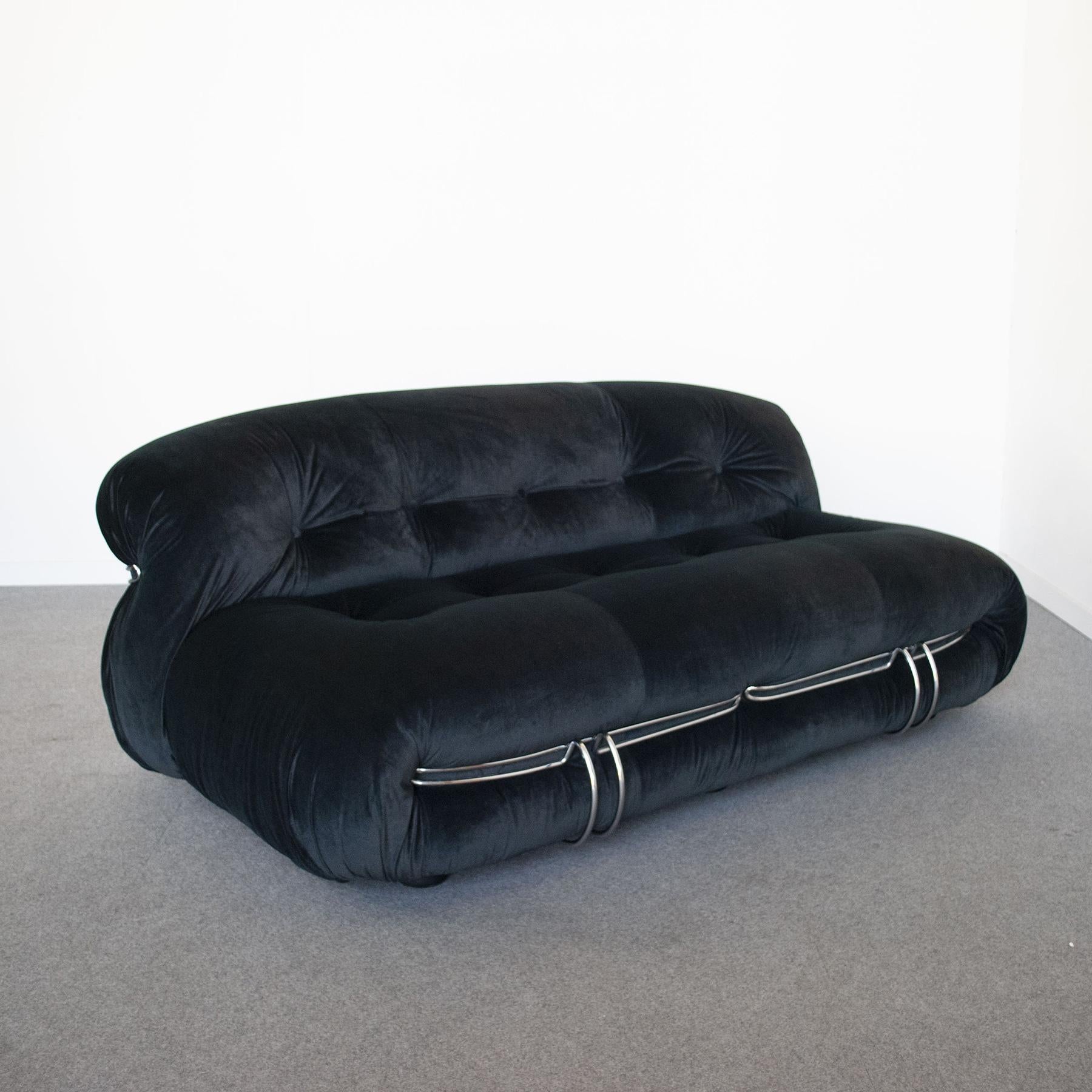 Late 20th Century Soriana Sofa design Afra and Tobia Scarpa for Cassina  For Sale