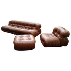 Soriana Sofa Set, Design Tobia Scarpa for Cassina