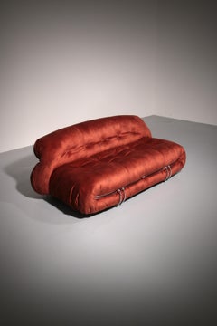 Soriana Sofa by Afra and Tobia Scarpa for Cassina 1970s