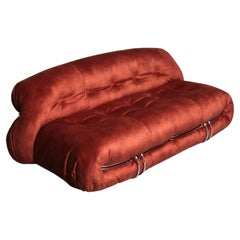 Soriana Sofa by Afra and Tobia Scarpa for Cassina 1970s