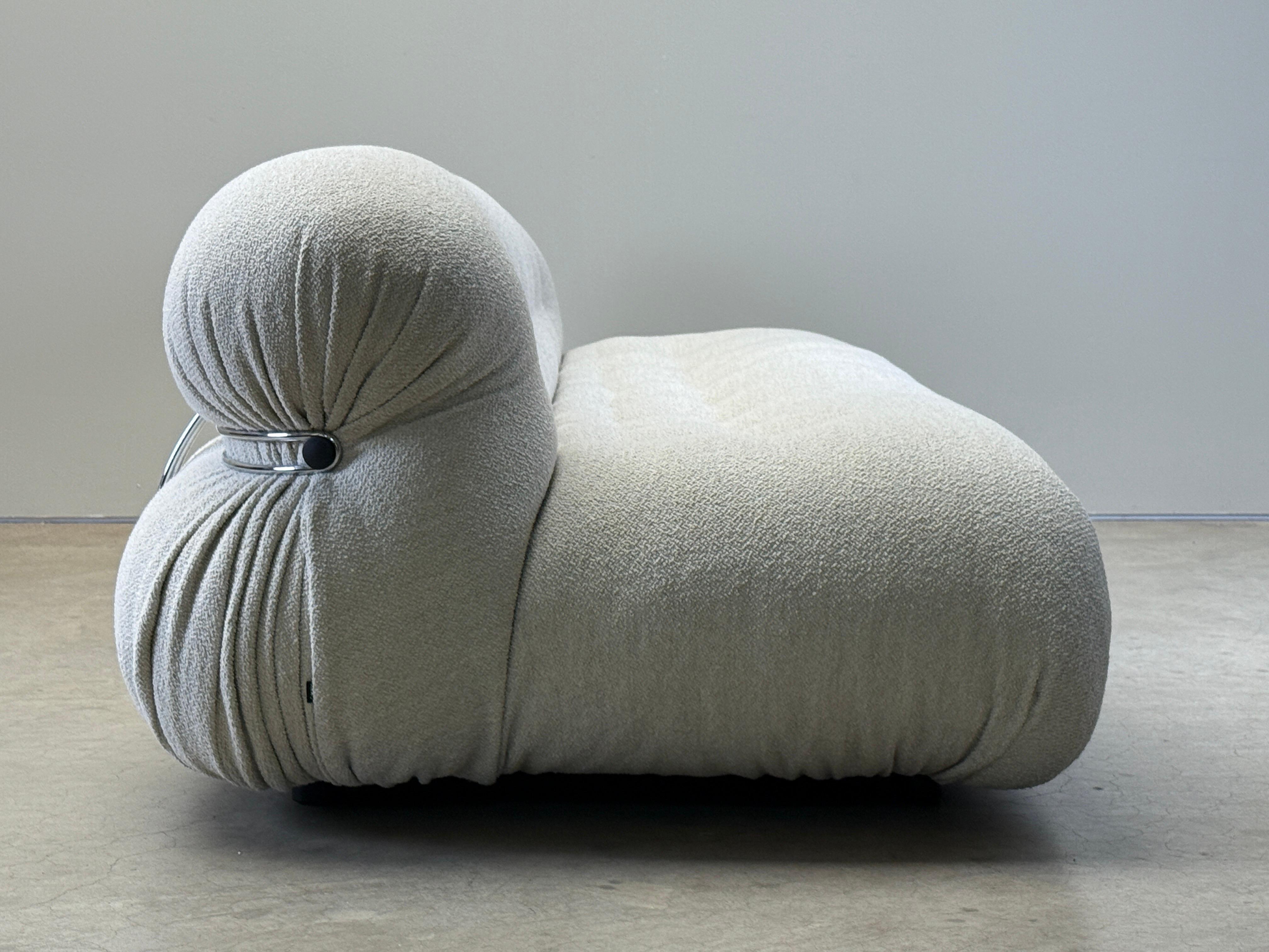 Soriana Sofa by Afra and Tobia Scarpa for Cassina in vendita 7