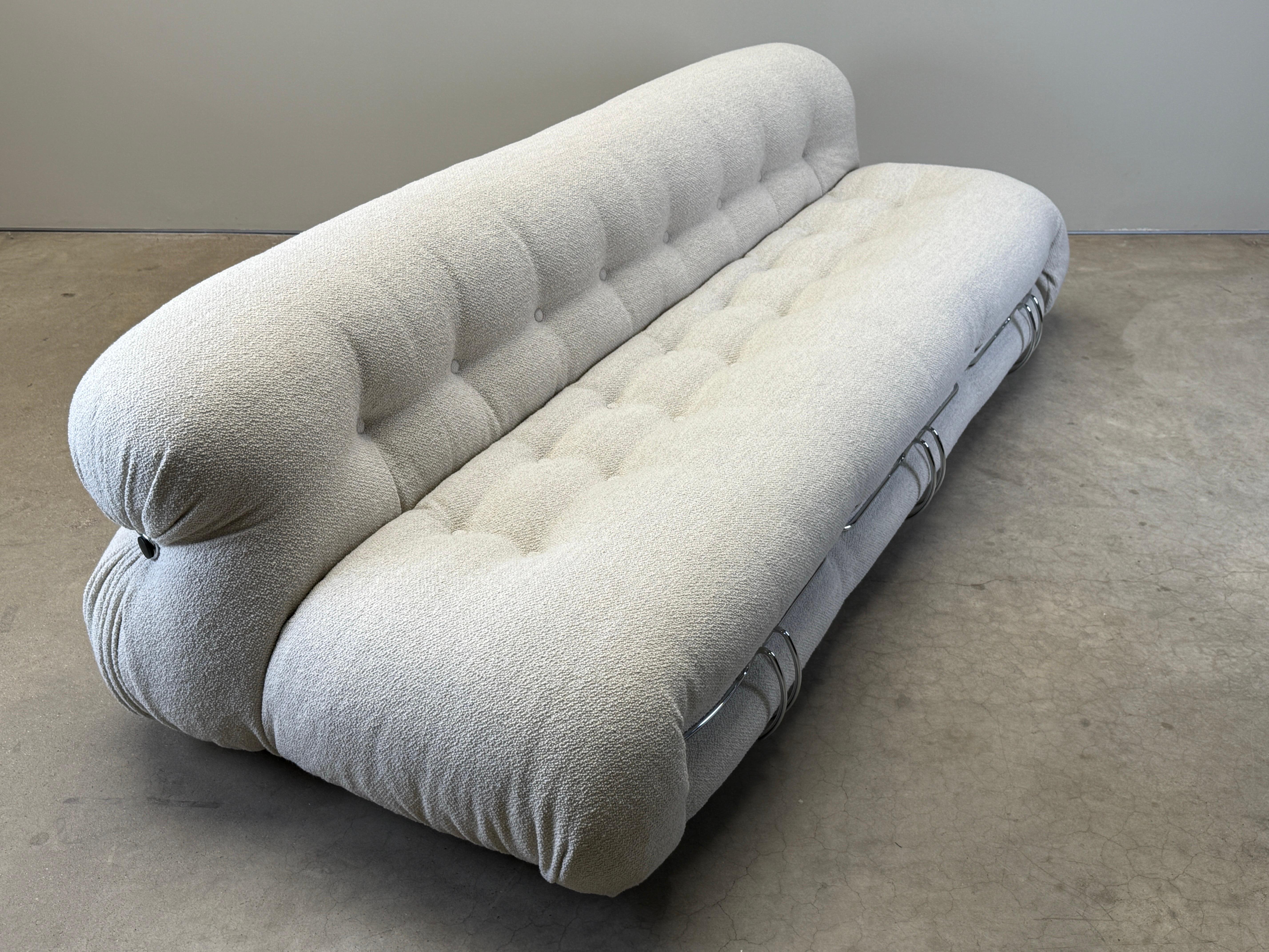 Soriana Sofa by Afra and Tobia Scarpa for Cassina in vendita 10