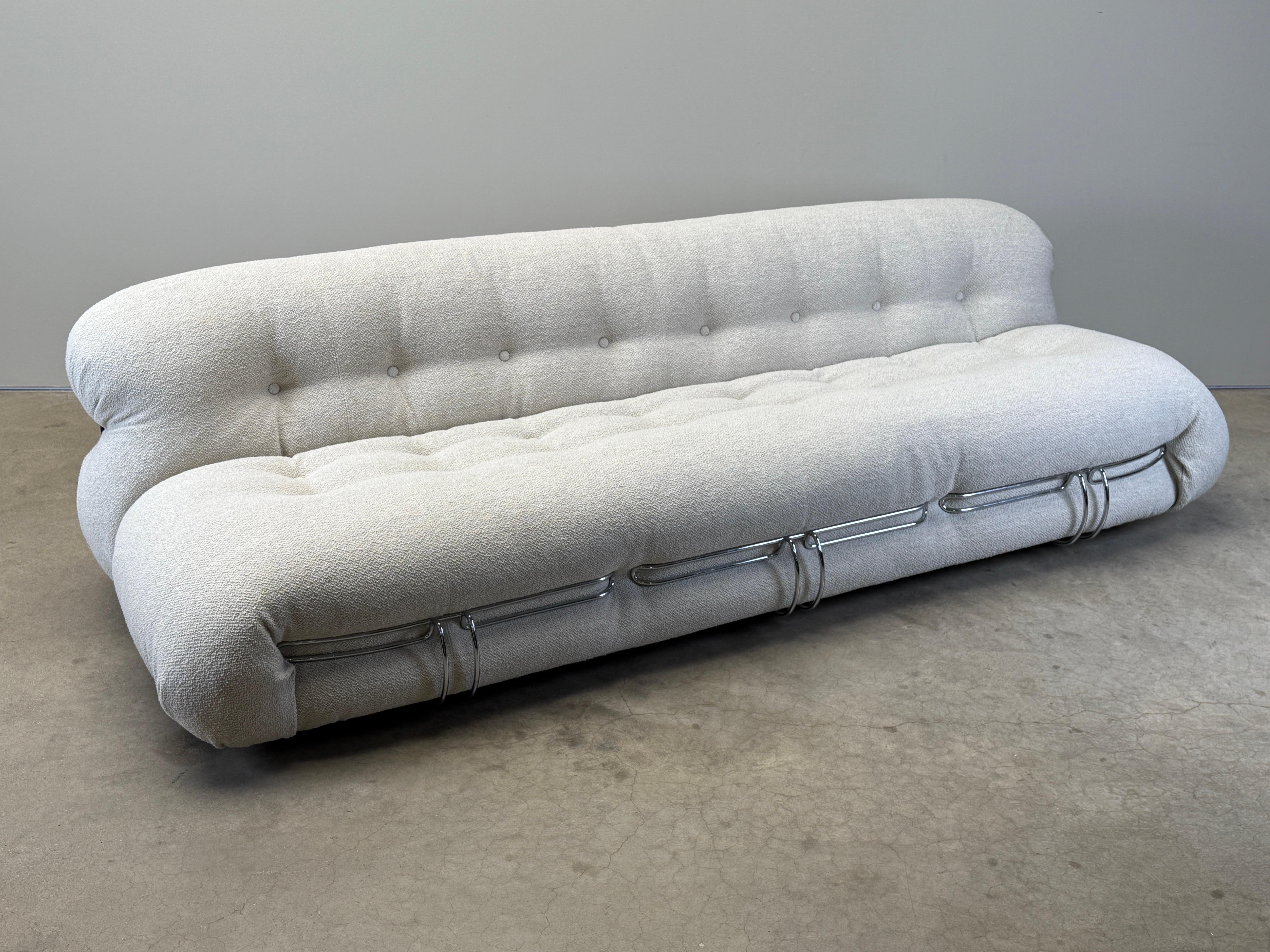 Soriana Sofa by Afra and Tobia Scarpa for Cassina in vendita 11
