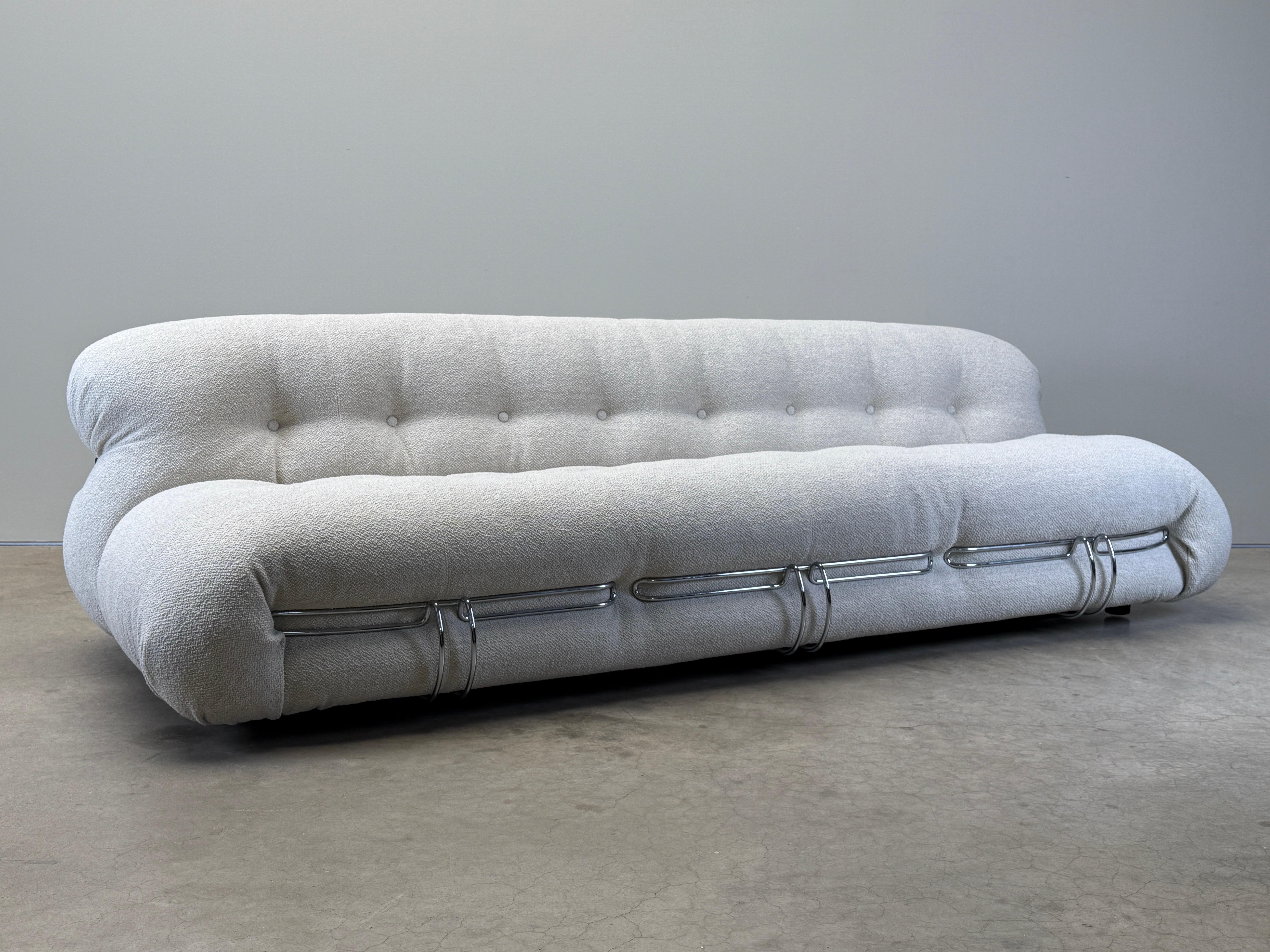 Soriana Sofa by Afra and Tobia Scarpa for Cassina In condizioni buone in vendita a Dallas, TX