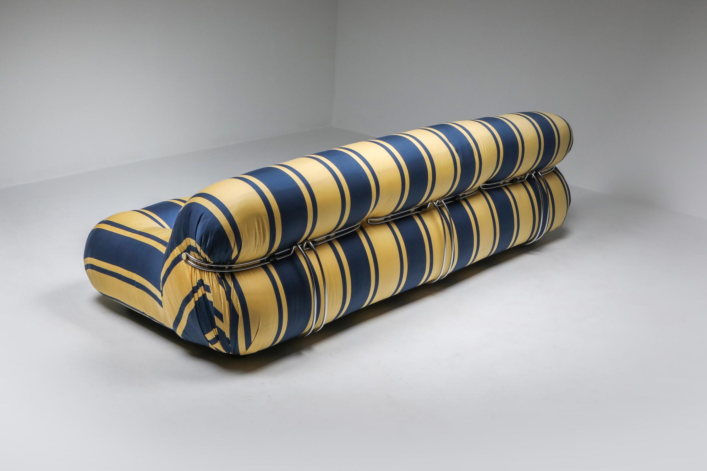 Post-Modern Soriana Sofa by Afra and Tobia Scarpa for Cassina