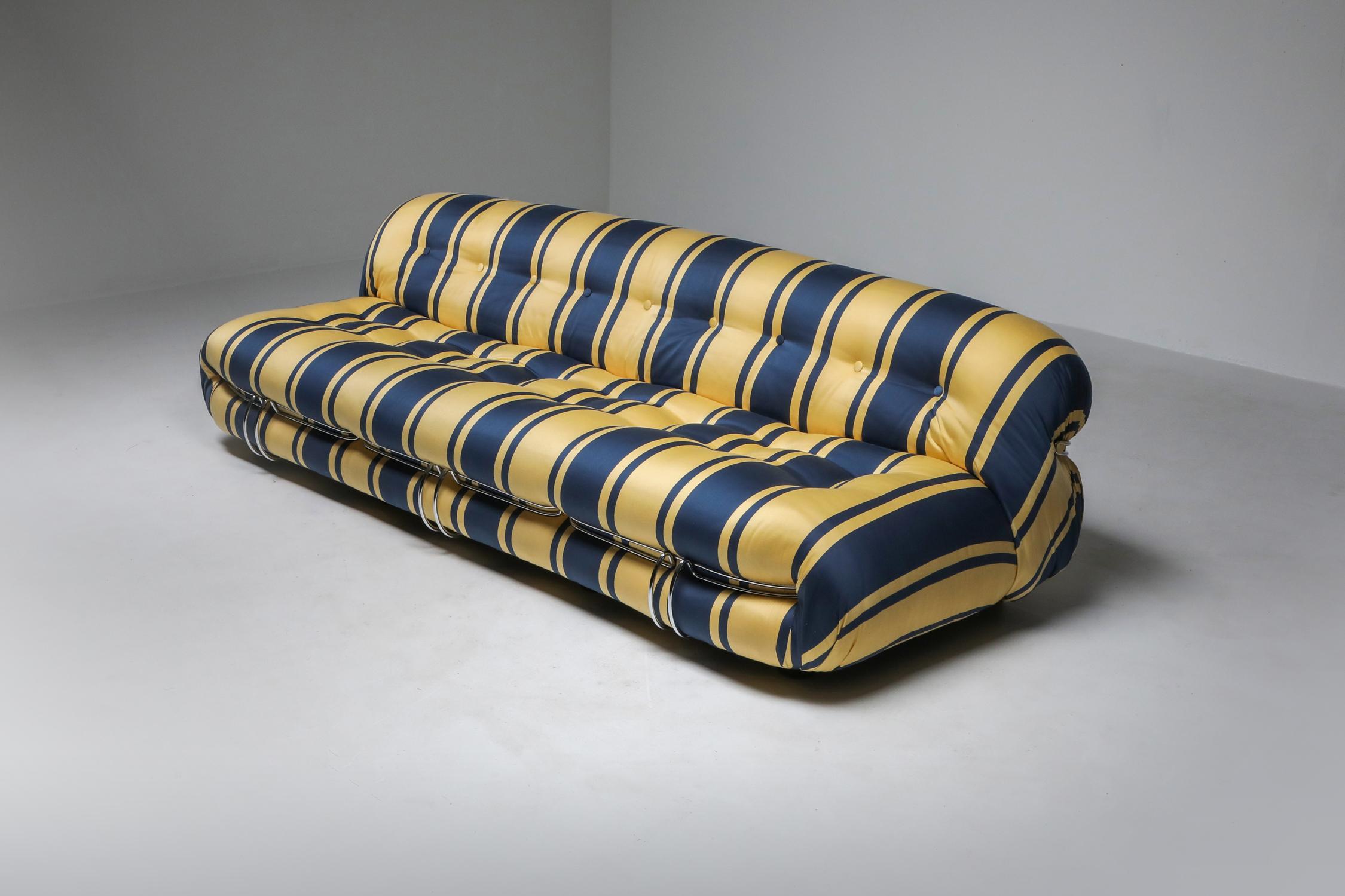 Late 20th Century Soriana Sofa by Afra and Tobia Scarpa for Cassina
