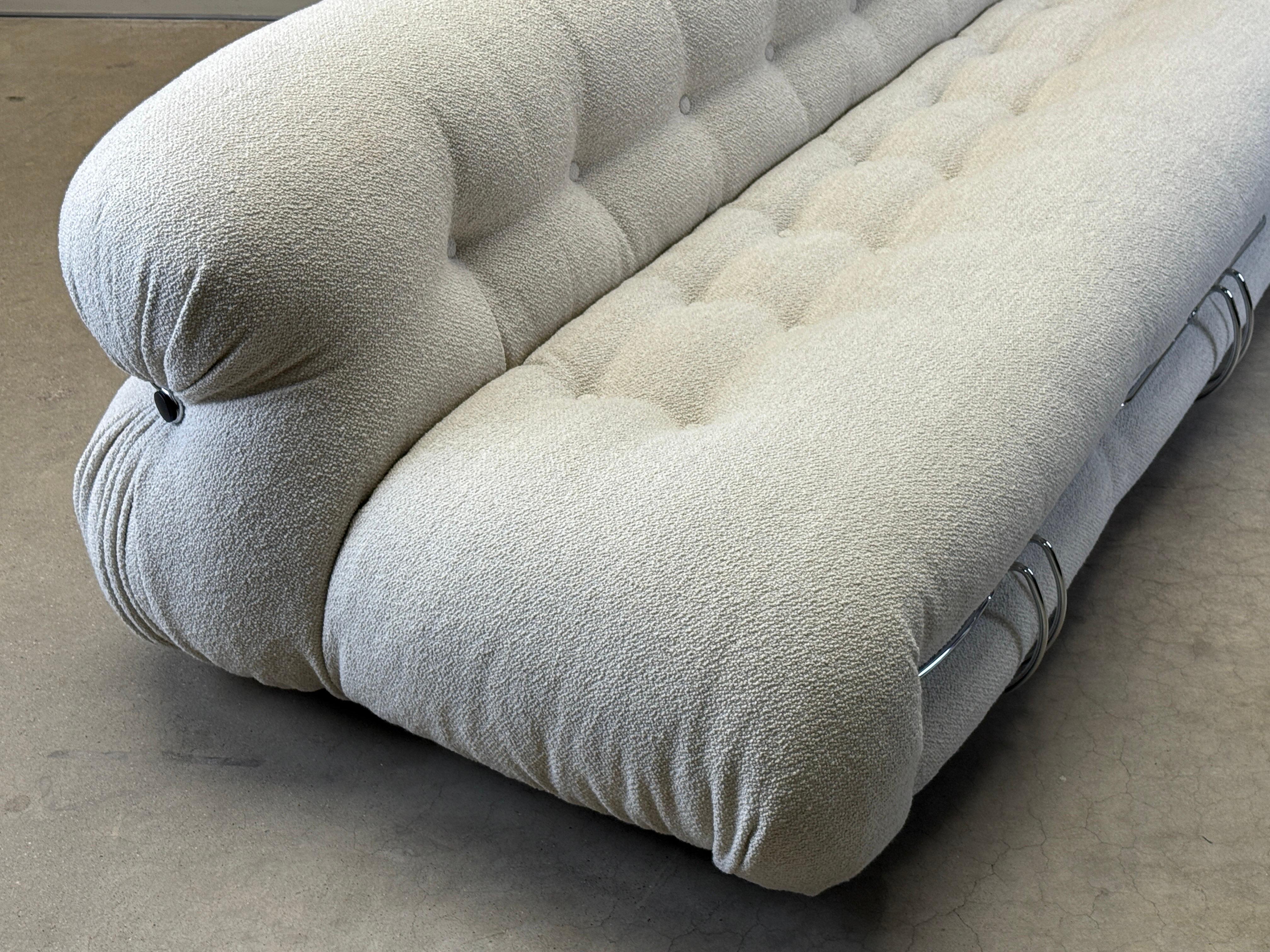 Soriana Sofa by Afra and Tobia Scarpa for Cassina in vendita 3