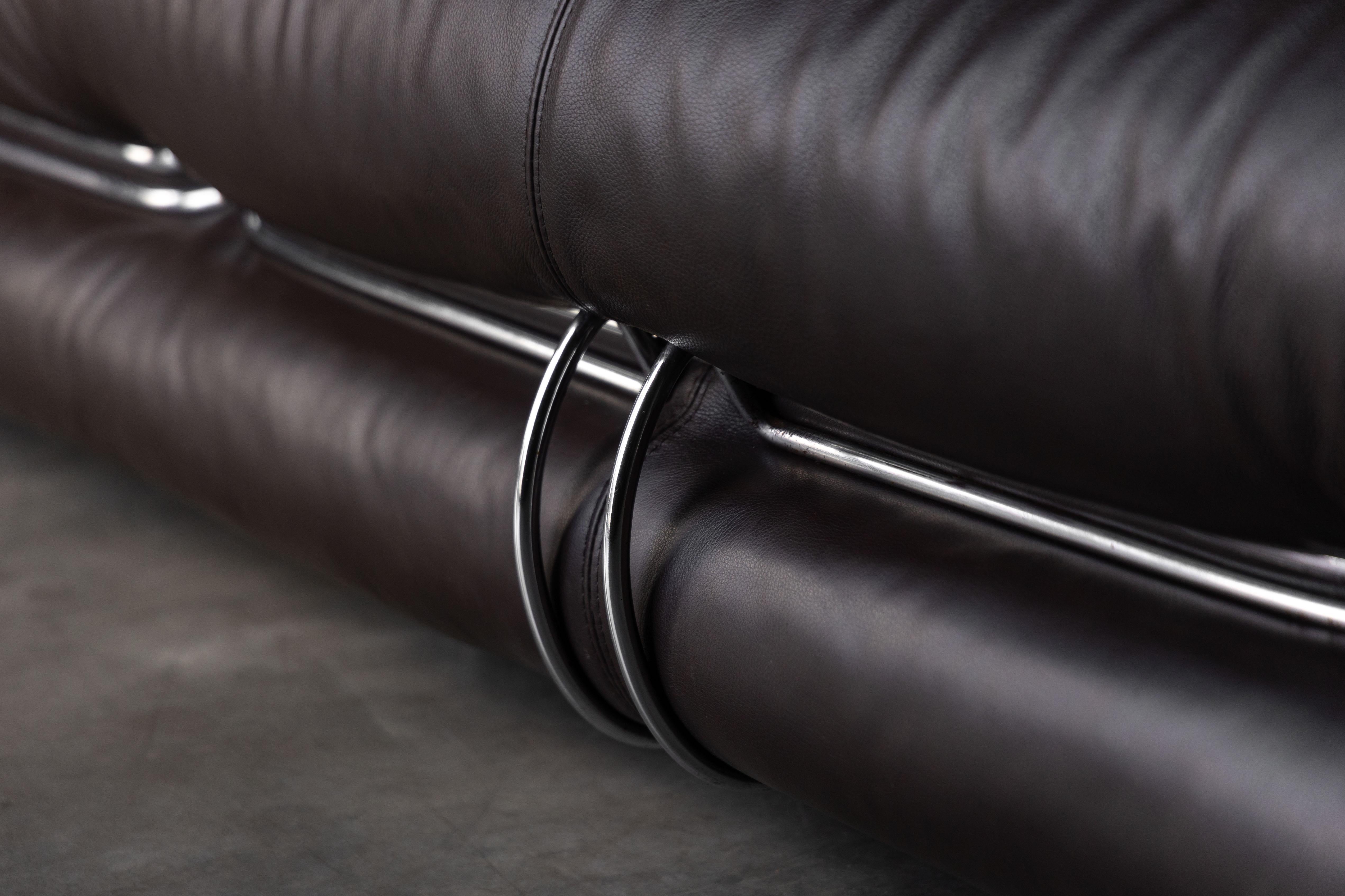 Soriana Sofa by Afra and Tobia Scarpa for Cassina, Italy, 1970s For Sale 8