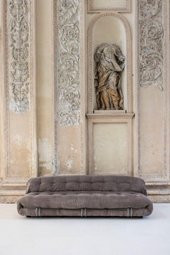 Soriana Sofa by Afra and Tobia Scarpa for Cassina, Italy, 1970's