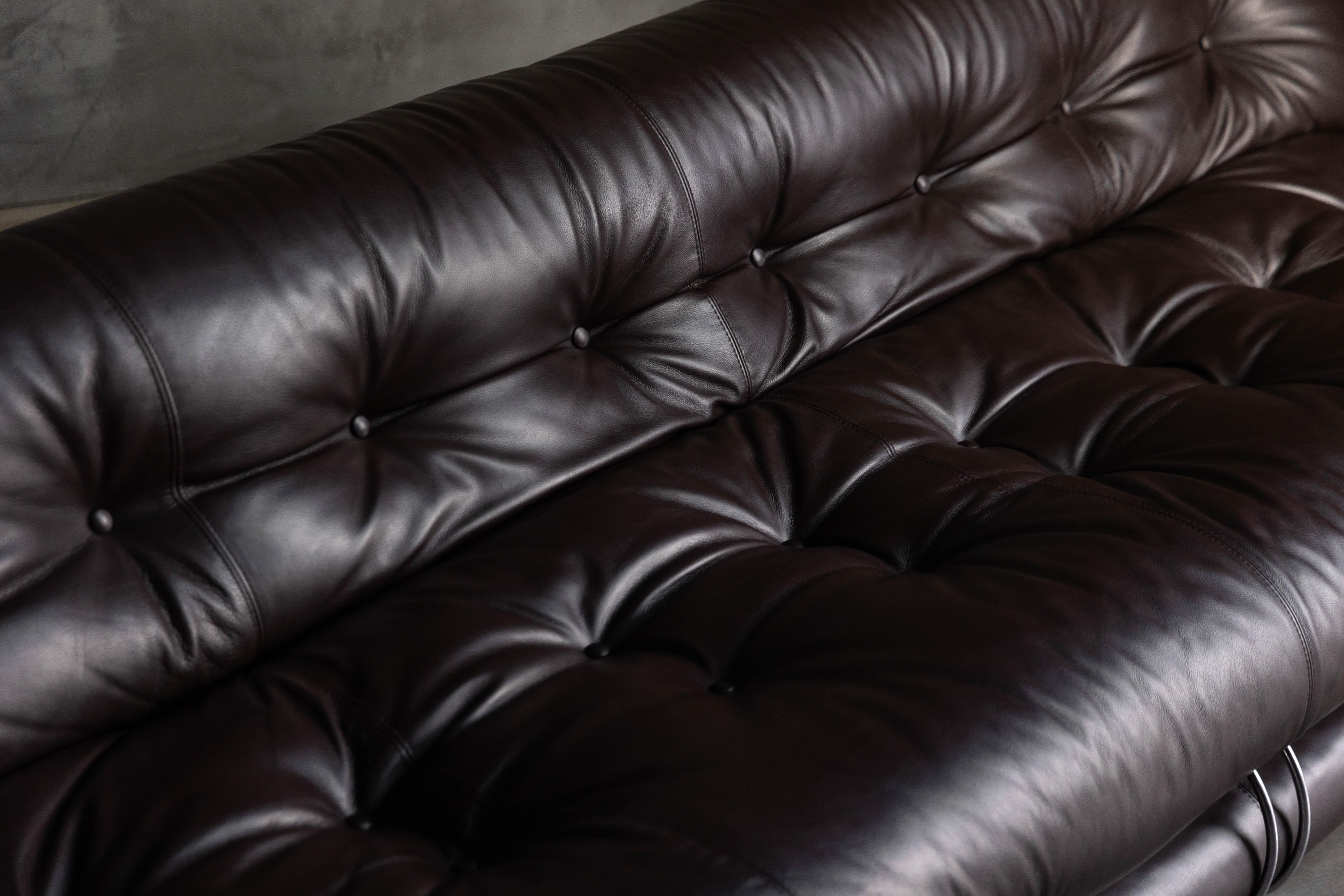 Late 20th Century Soriana Sofa by Afra and Tobia Scarpa for Cassina, Italy, 1970s For Sale
