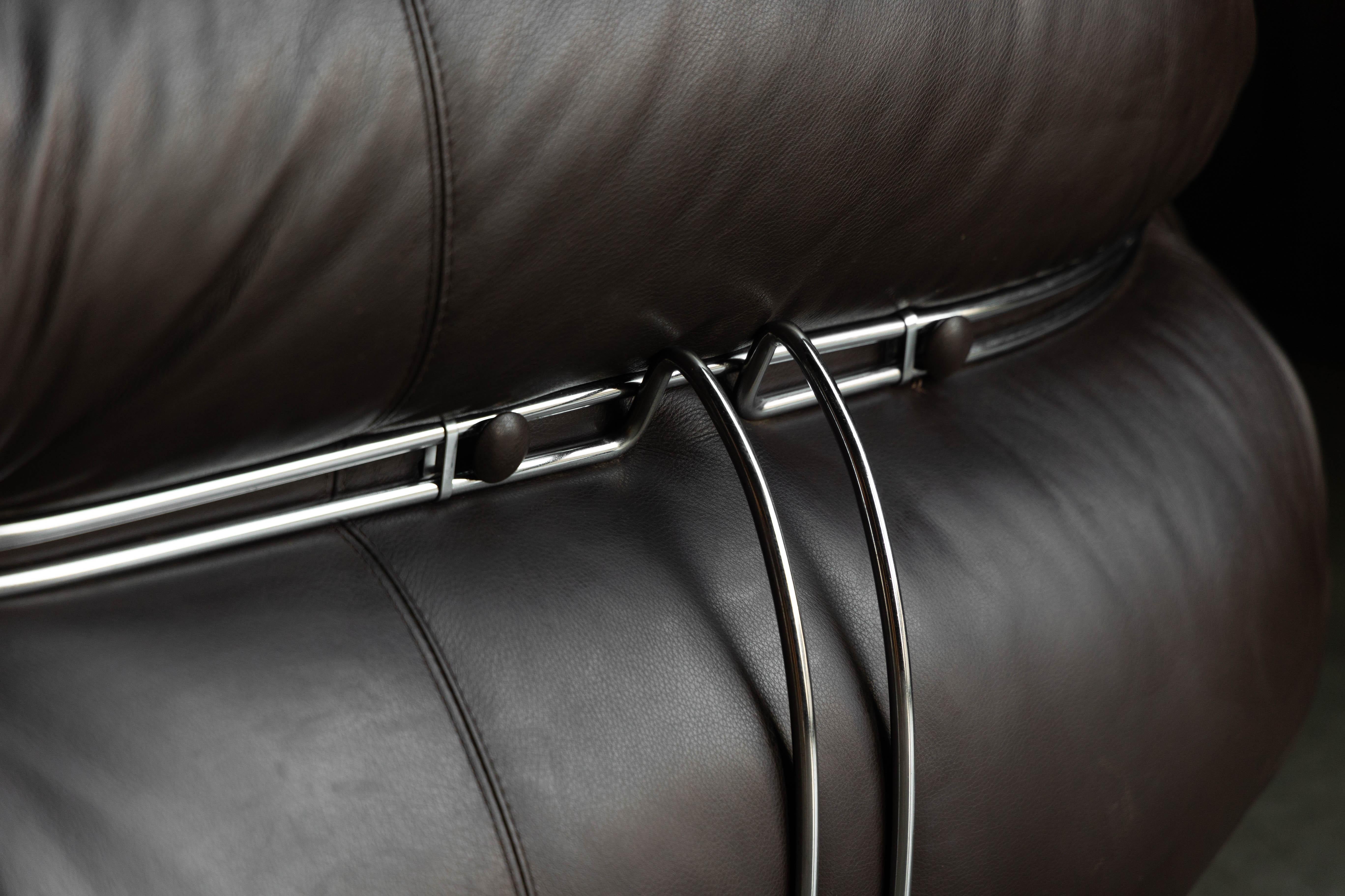 Soriana Sofa by Afra and Tobia Scarpa for Cassina, Italy, 1970s For Sale 2