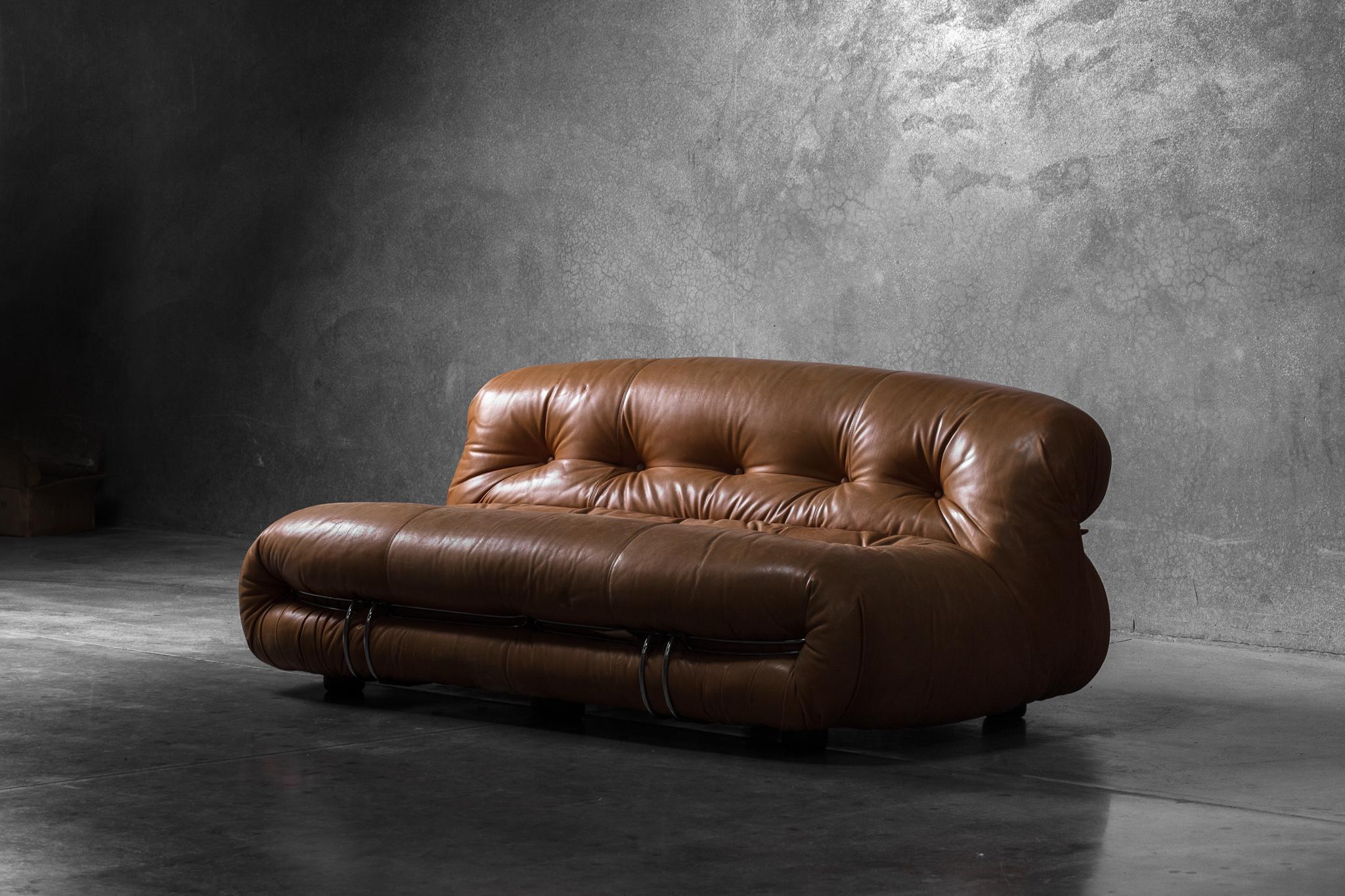 soriana sofa leather