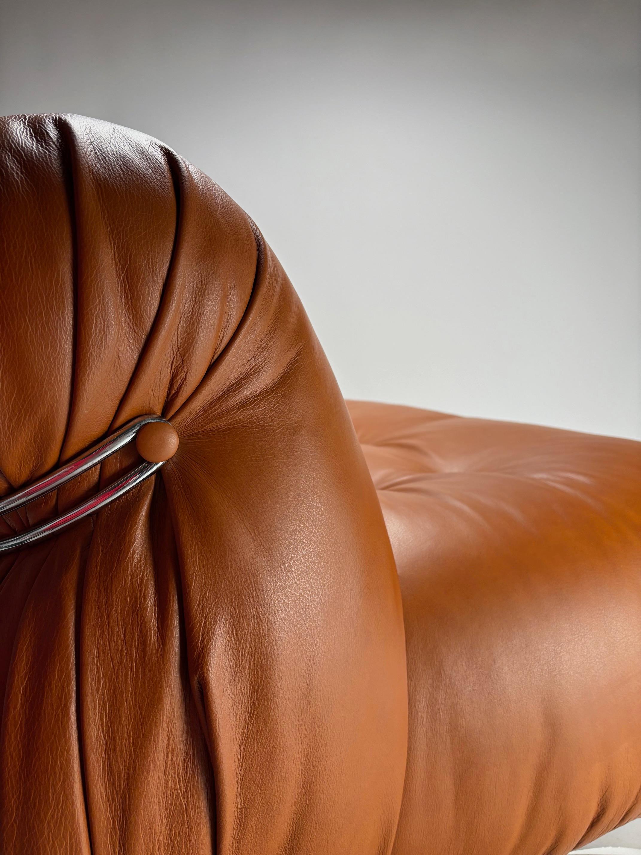 Canapé Soriana, par Afra & Tobia Scarpa, Cassina, Italie, 1970 en vente 4