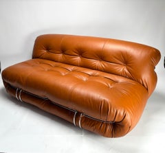 Soriana Sofa, by Afra & Tobia Scarpa, Cassina, Italy, 1970s