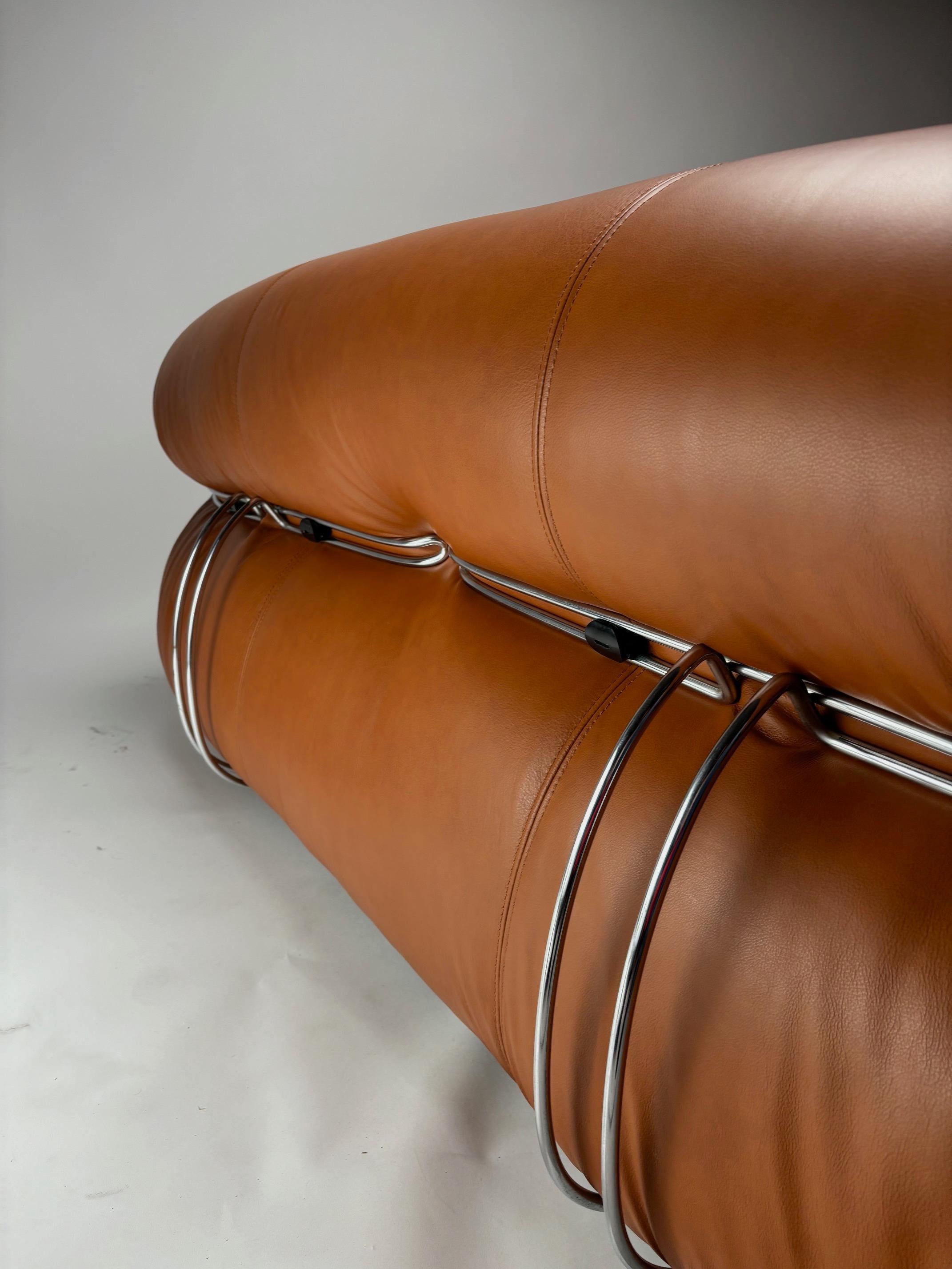 Canapé Soriana, par Afra & Tobia Scarpa, Cassina, Italie, 1970 Bon état - En vente à Argelato, BO