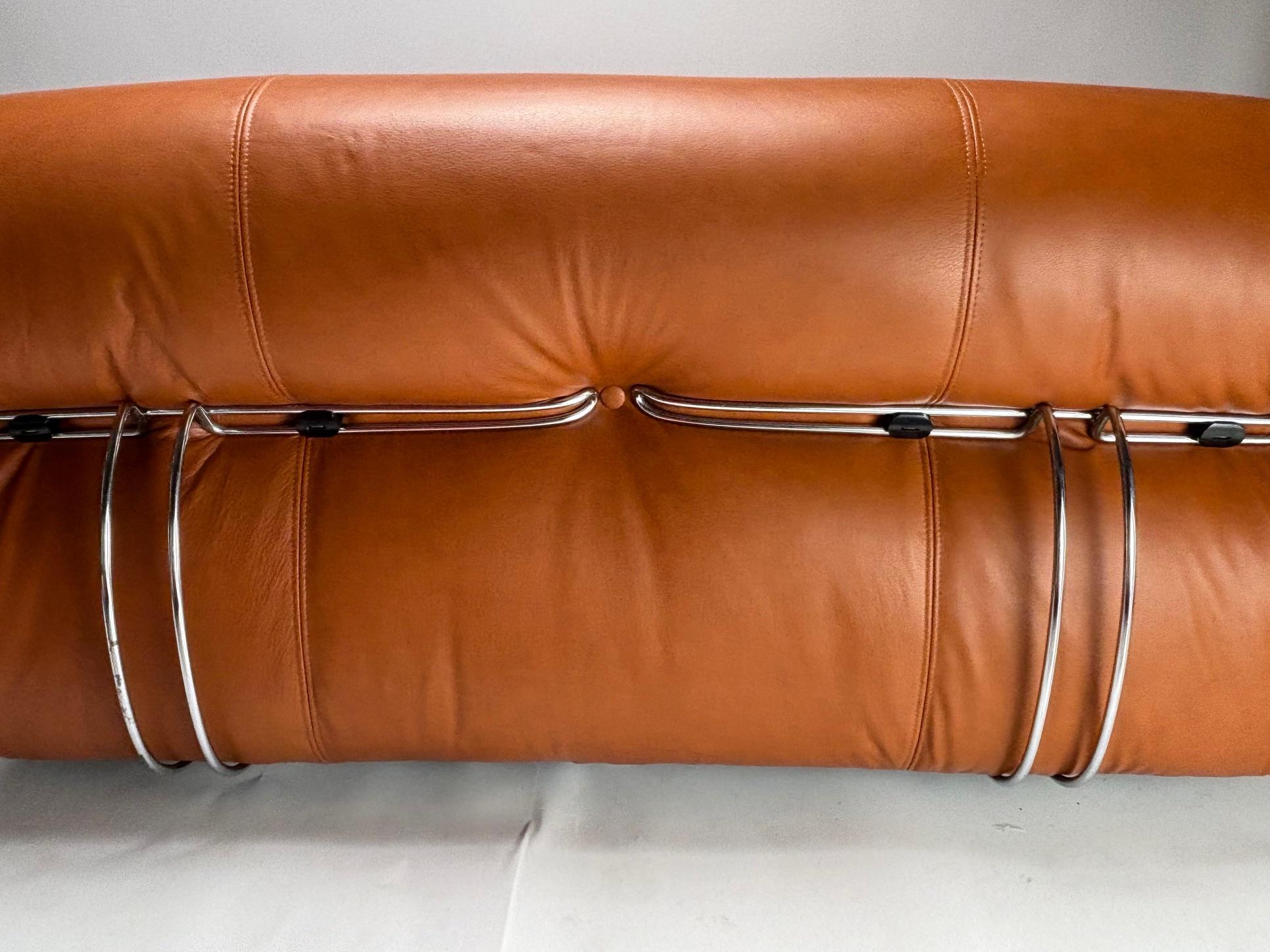Canapé Soriana, par Afra & Tobia Scarpa, Cassina, Italie, 1970 Bon état - En vente à Argelato, BO