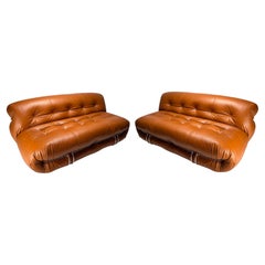 Divano Soriana, di Afra & Tobia Scarpa, Cassina, Italia, anni '70