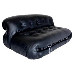 Sofá Soriana, de Afra & Tobia Scarpa, Cassina, Italia, 1970s