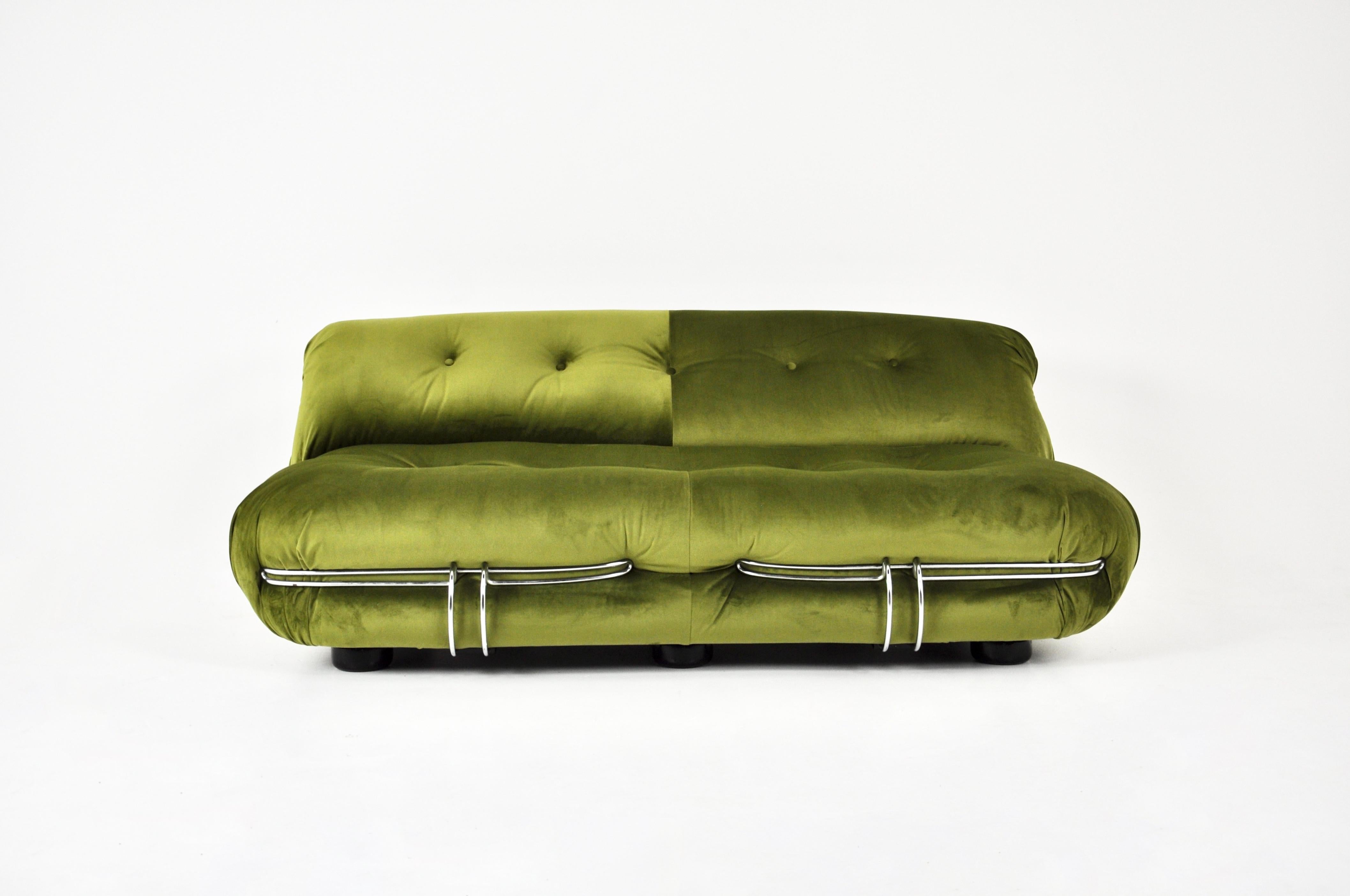 Sofá Soriana de Afra & Tobia Scarpa para Cassina, años 70 Italiano en venta