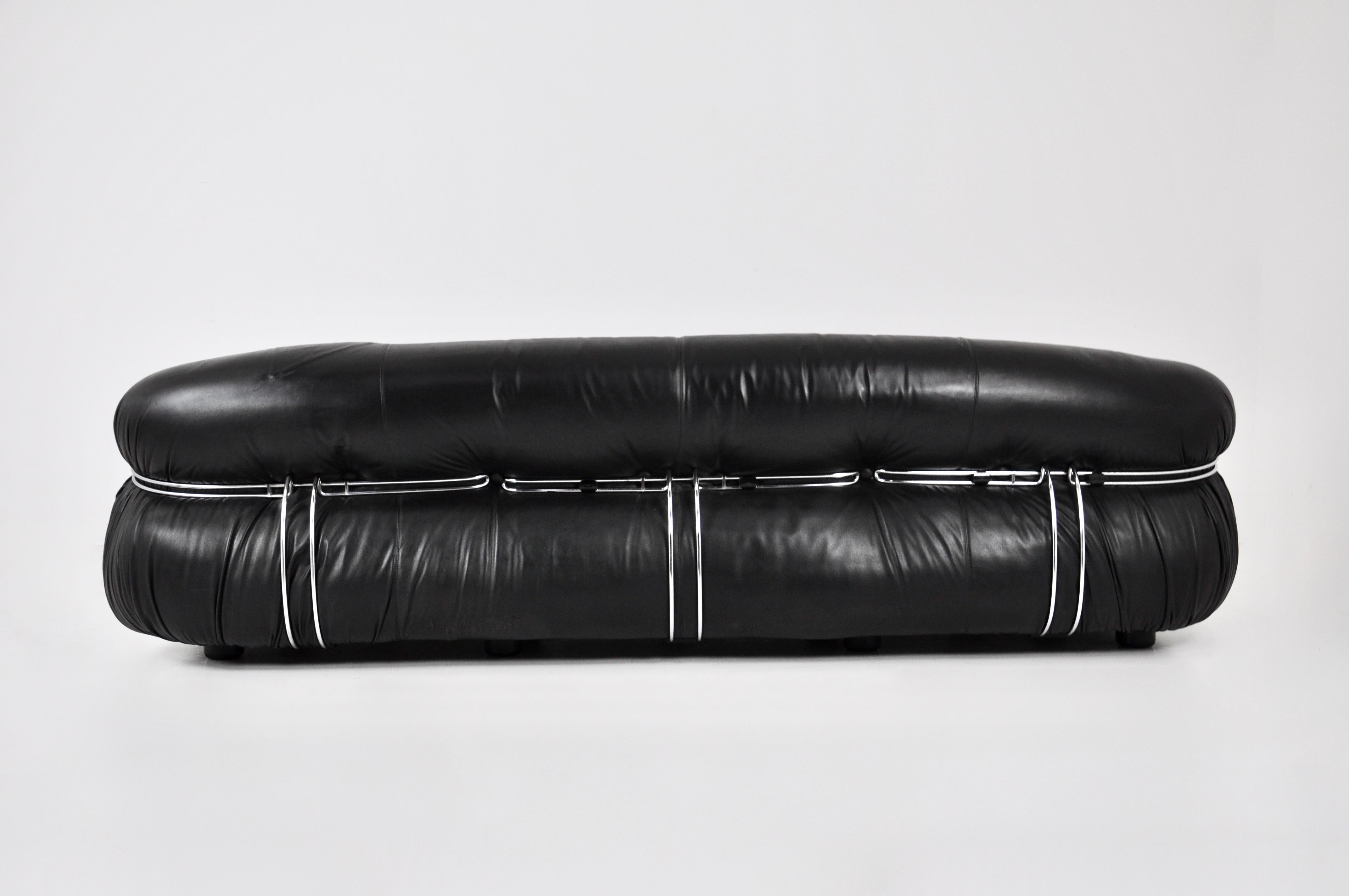 Late 20th Century Soriana Sofa by Afra & Tobia Scarpa for Cassina, 1970s For Sale