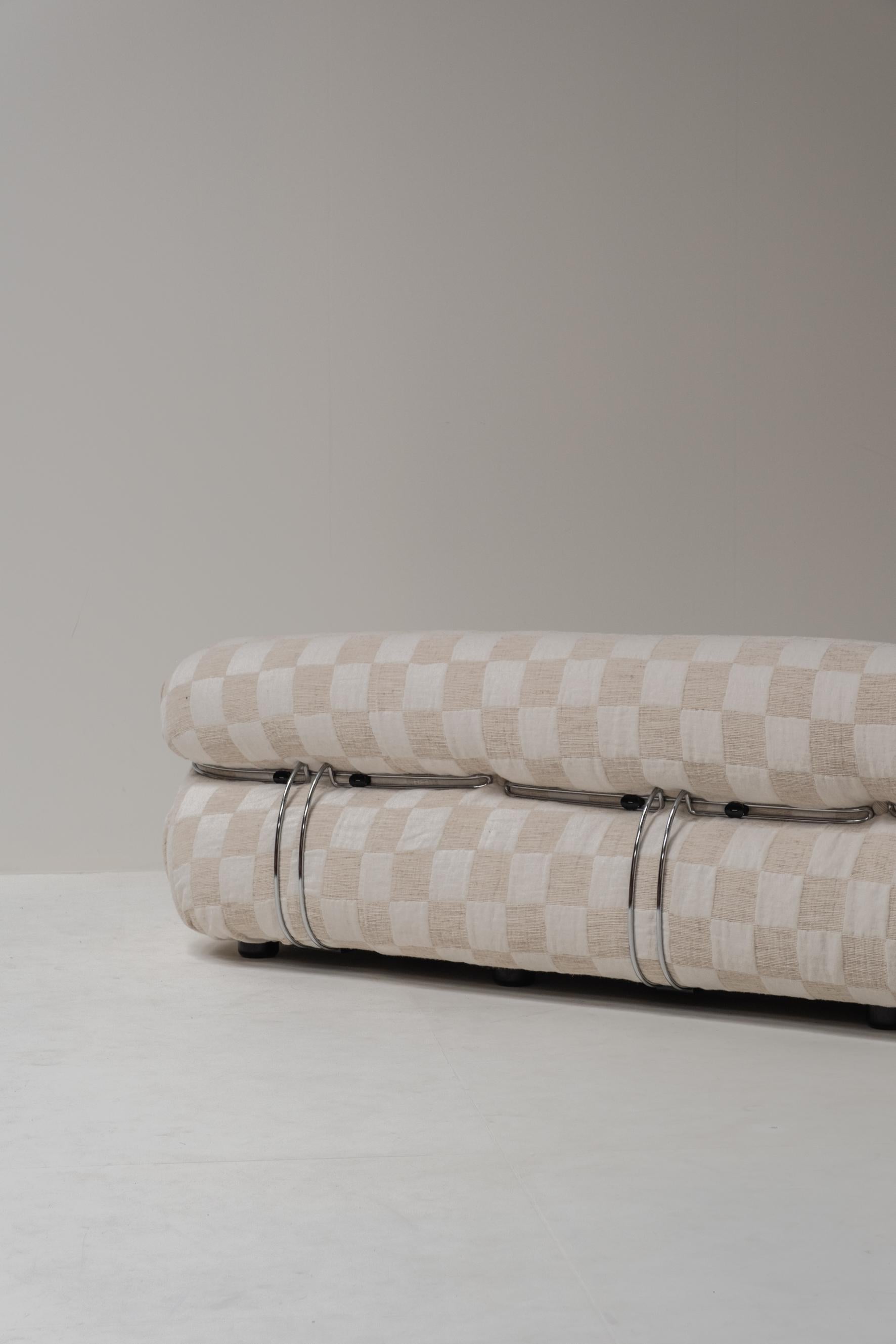 Soriana-Sofa von Afra & Tobia Scarpa für Cassina, Italien, 1970er Jahre im Angebot 9