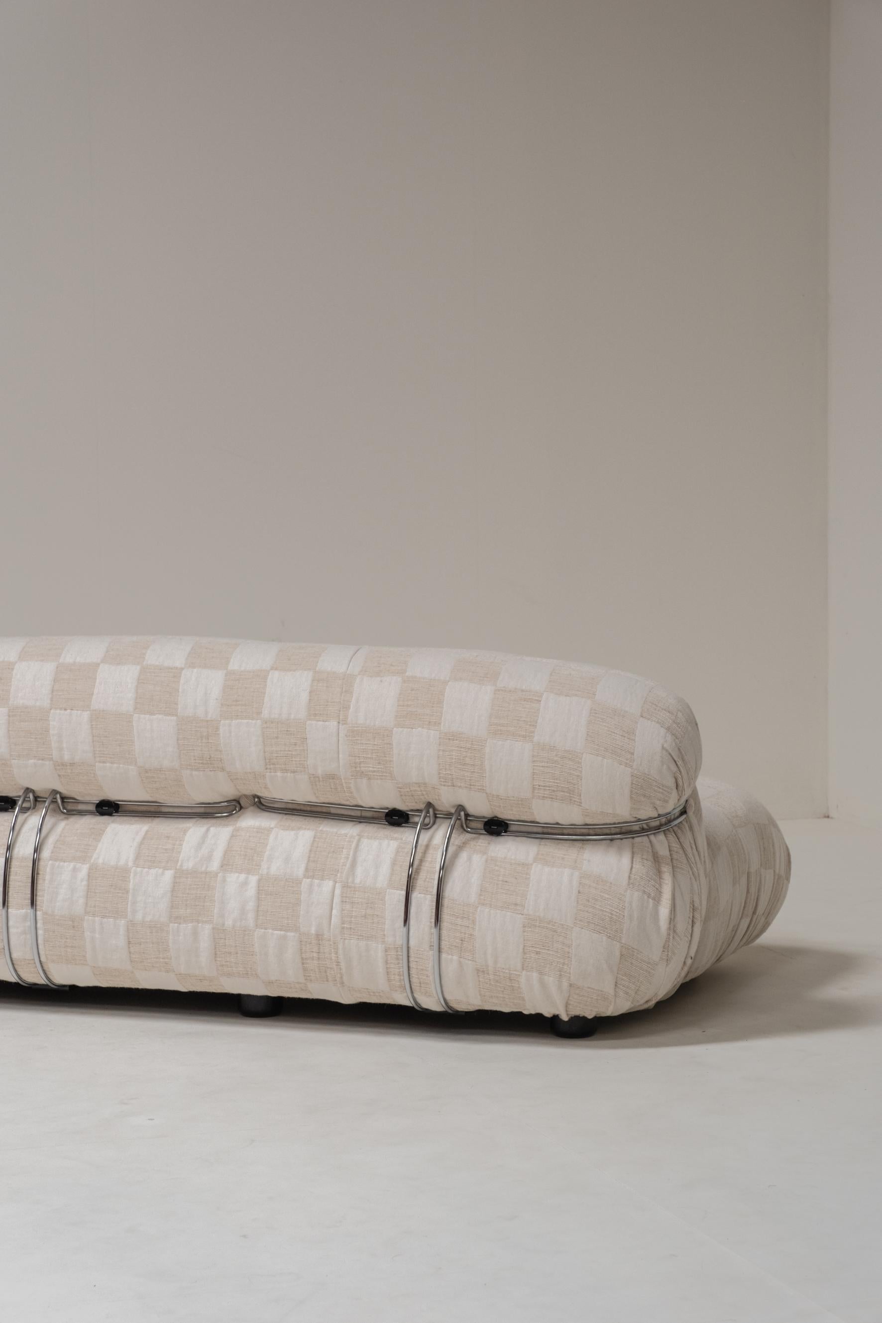 Soriana-Sofa von Afra & Tobia Scarpa für Cassina, Italien, 1970er Jahre im Angebot 10
