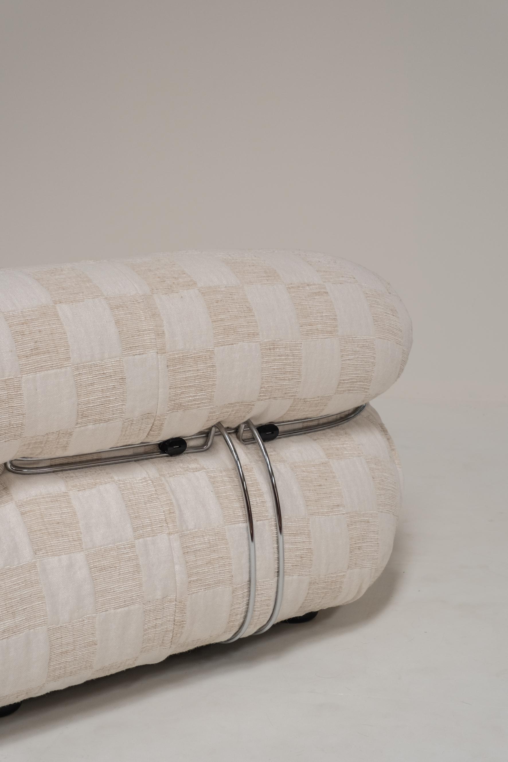 Soriana-Sofa von Afra & Tobia Scarpa für Cassina, Italien, 1970er Jahre im Angebot 13