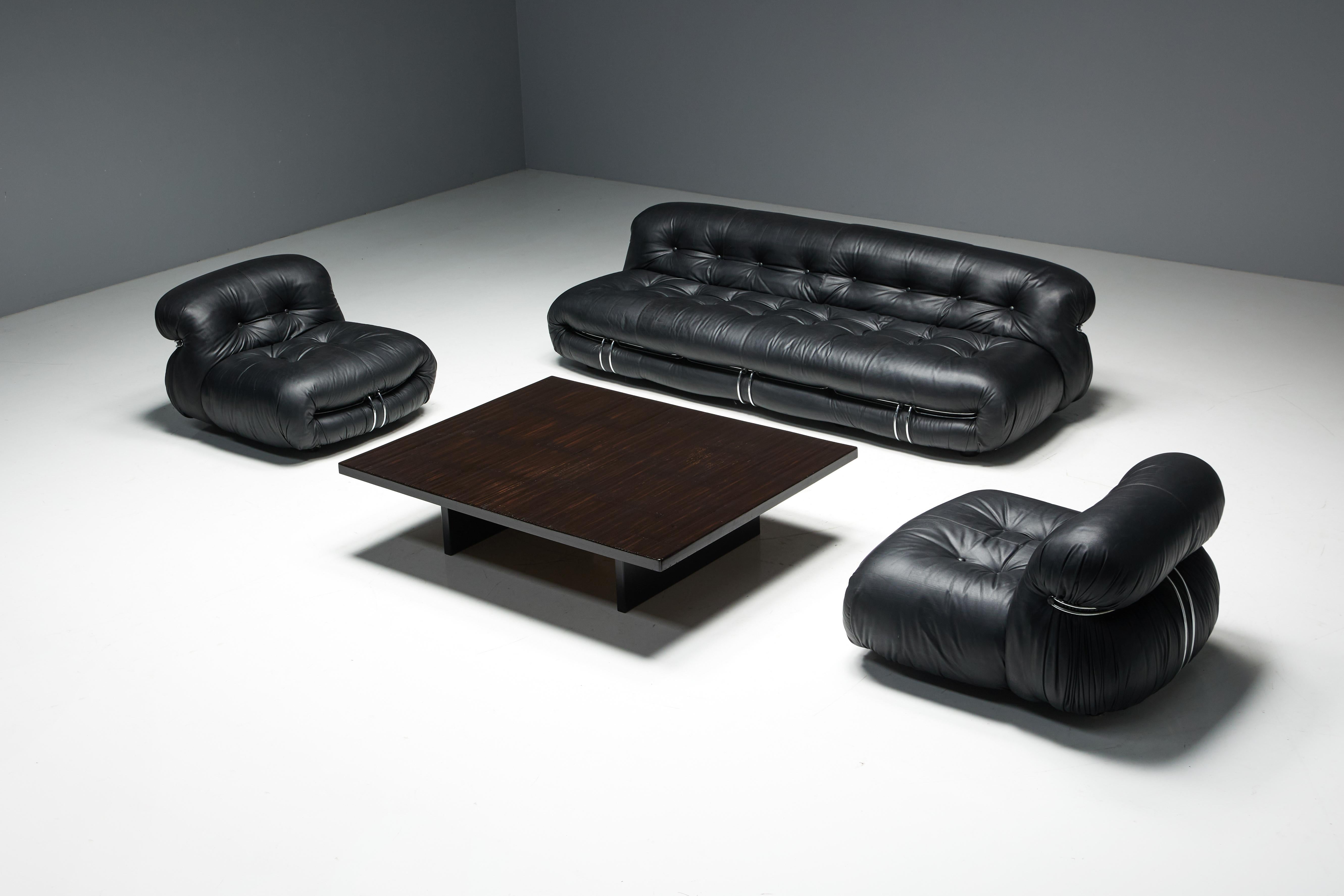 Canapé Soriana d'Afra & Tobia Scarpa pour Cassina, Italie, 1970 en vente 13