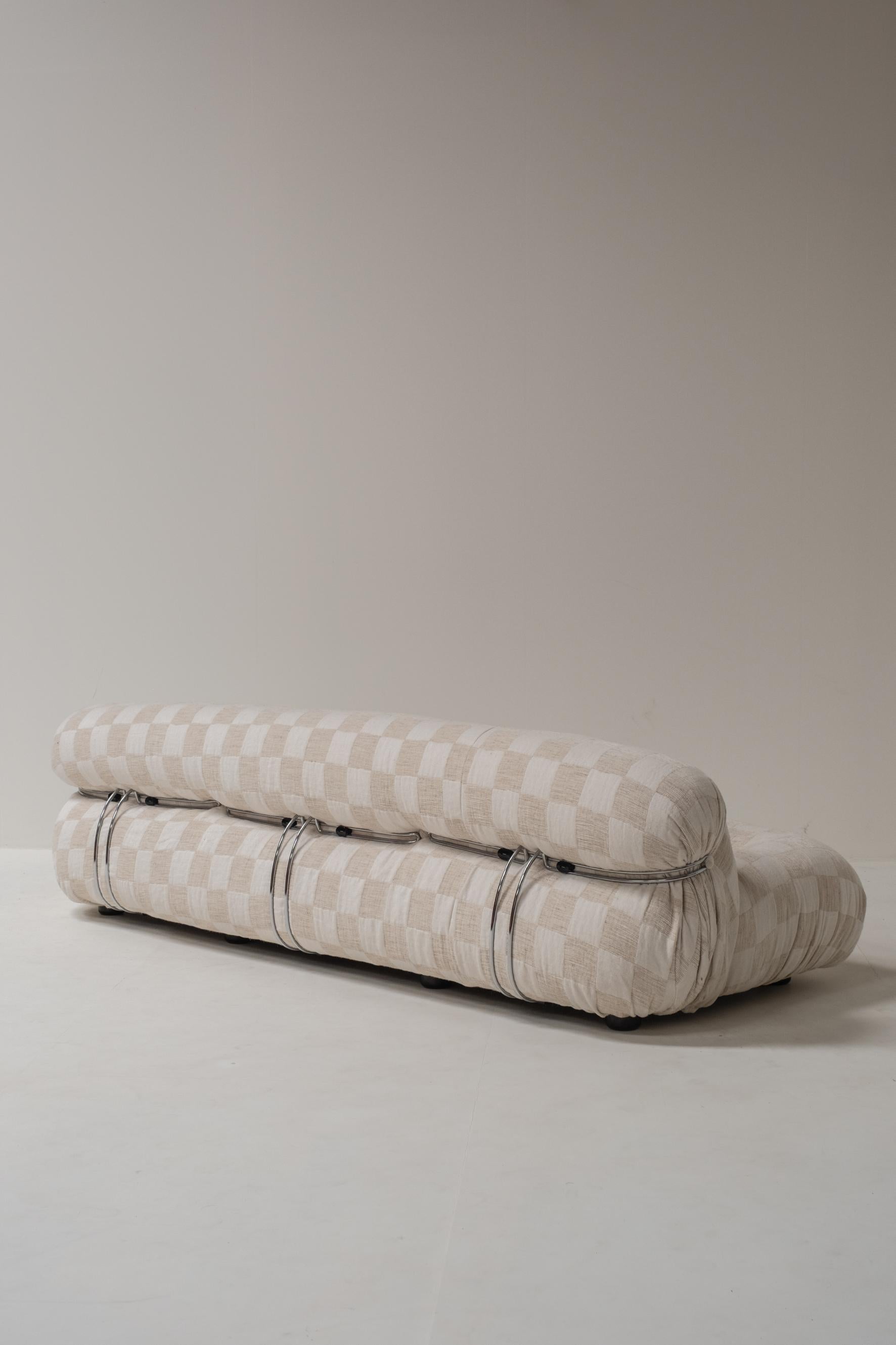 Soriana-Sofa von Afra & Tobia Scarpa für Cassina, Italien, 1970er Jahre (Moderne der Mitte des Jahrhunderts) im Angebot