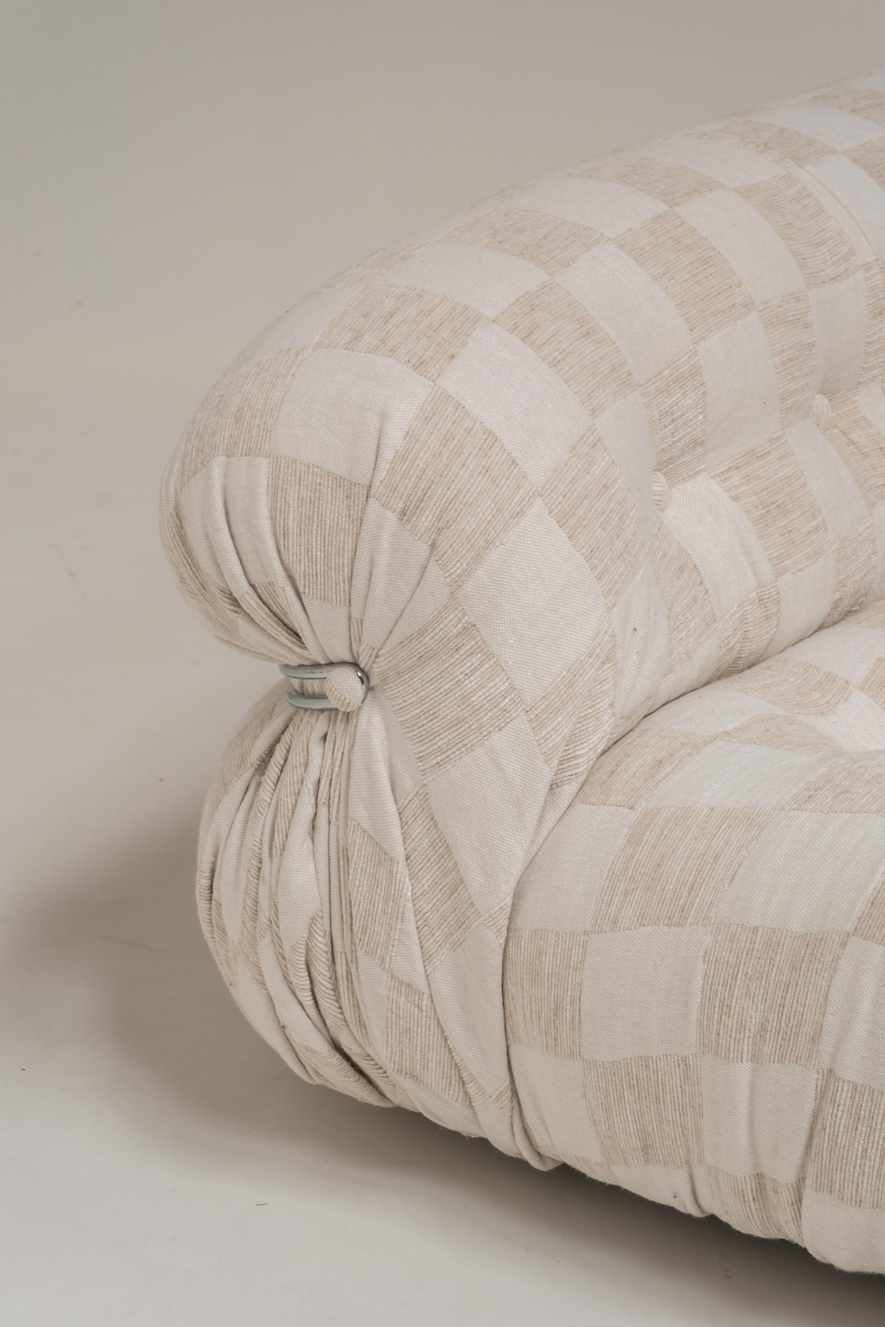 Soriana-Sofa von Afra & Tobia Scarpa für Cassina, Italien, 1970er Jahre (Italienisch) im Angebot