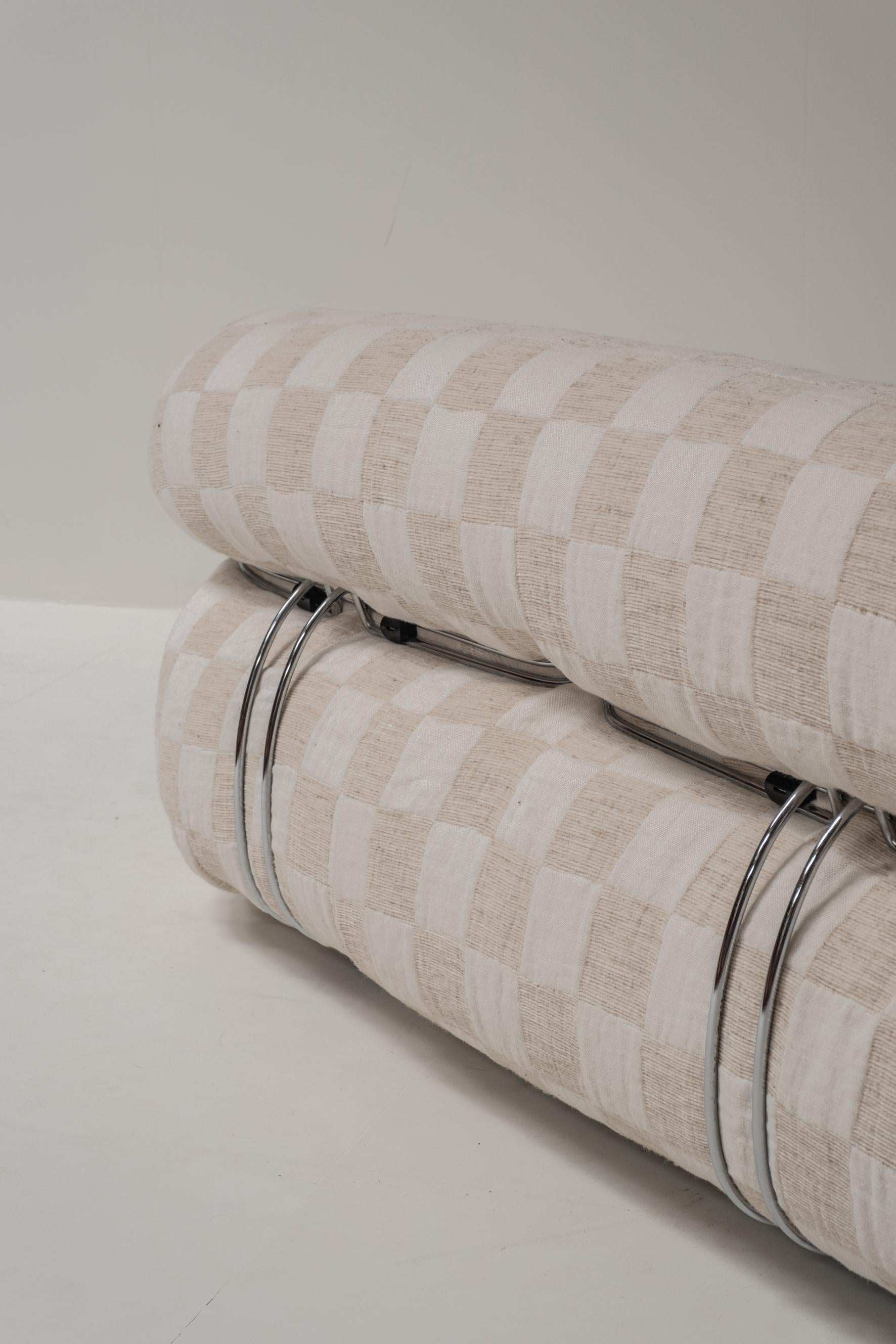 Soriana-Sofa von Afra & Tobia Scarpa für Cassina, Italien, 1970er Jahre im Zustand „Gut“ im Angebot in Boom, Vlaams Gewest