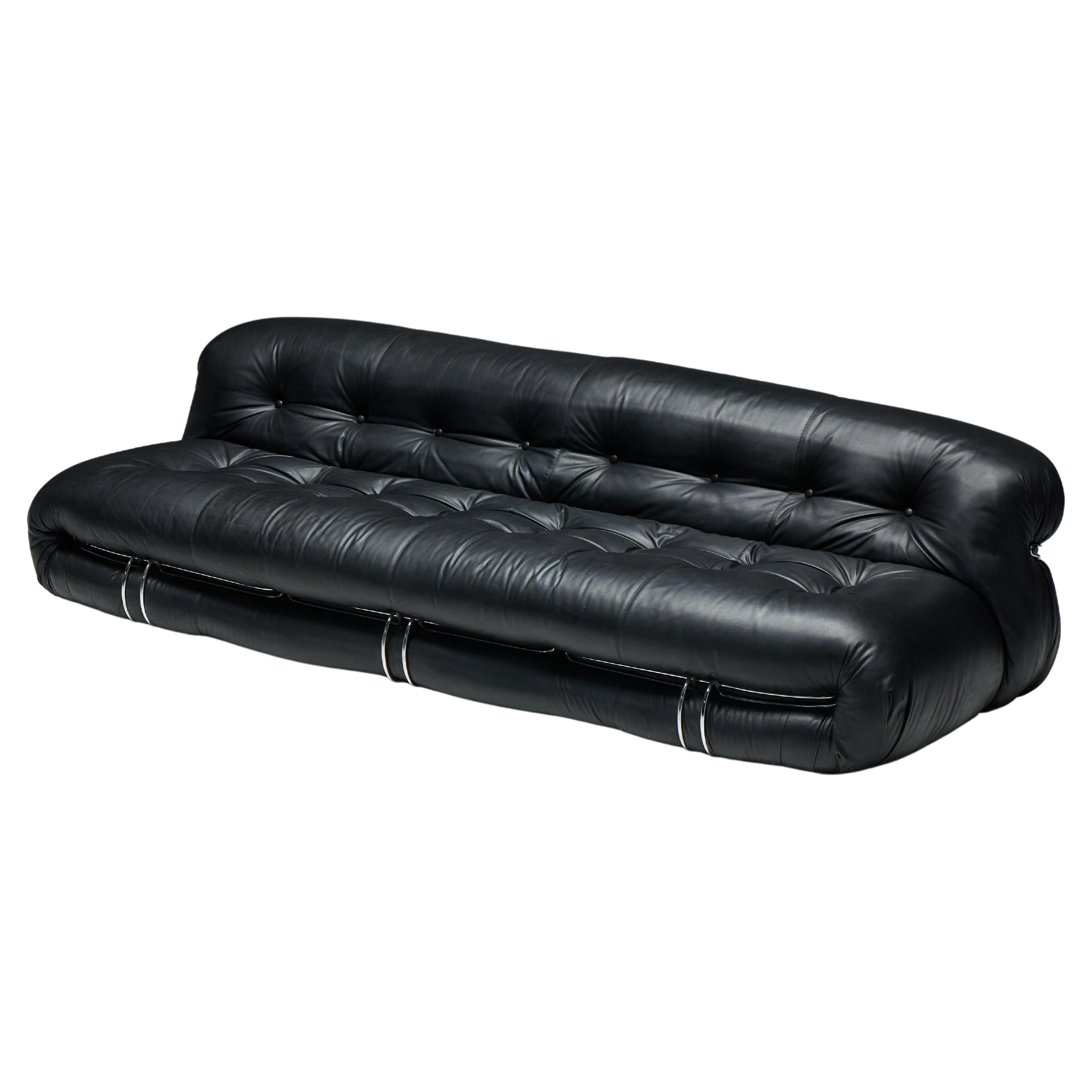 Soriana Sofa by Afra & Tobia Scarpa for Cassina, Italy, 1970s