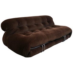 Soriana Sofa by Afra & Tobia Scarpa for Cassina, Italy, circa 1970