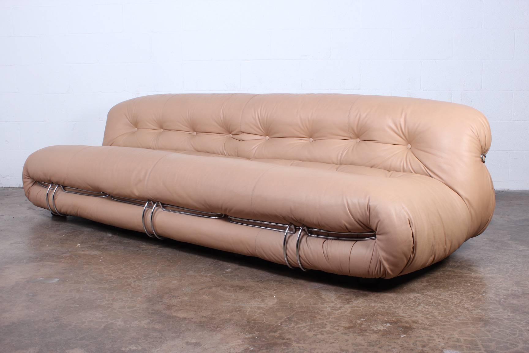 Late 20th Century Soriana Sofa by Tobia and Afra Scarpa