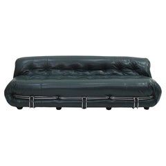 Divano Soriana di Tobia Scarpa per Cassina, Italia 1960, Greene & Greene, Acciaio