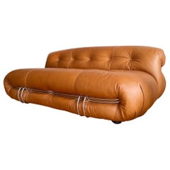 Soriana Sofa Design Afra and Tobiai Scarpa for Cassina, 1970s