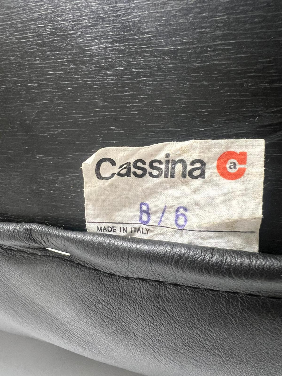 Canapé Soriana Three Seater d'Afra et Tobia Scarpa pour Cassina, Italie, années 1970 en vente 3